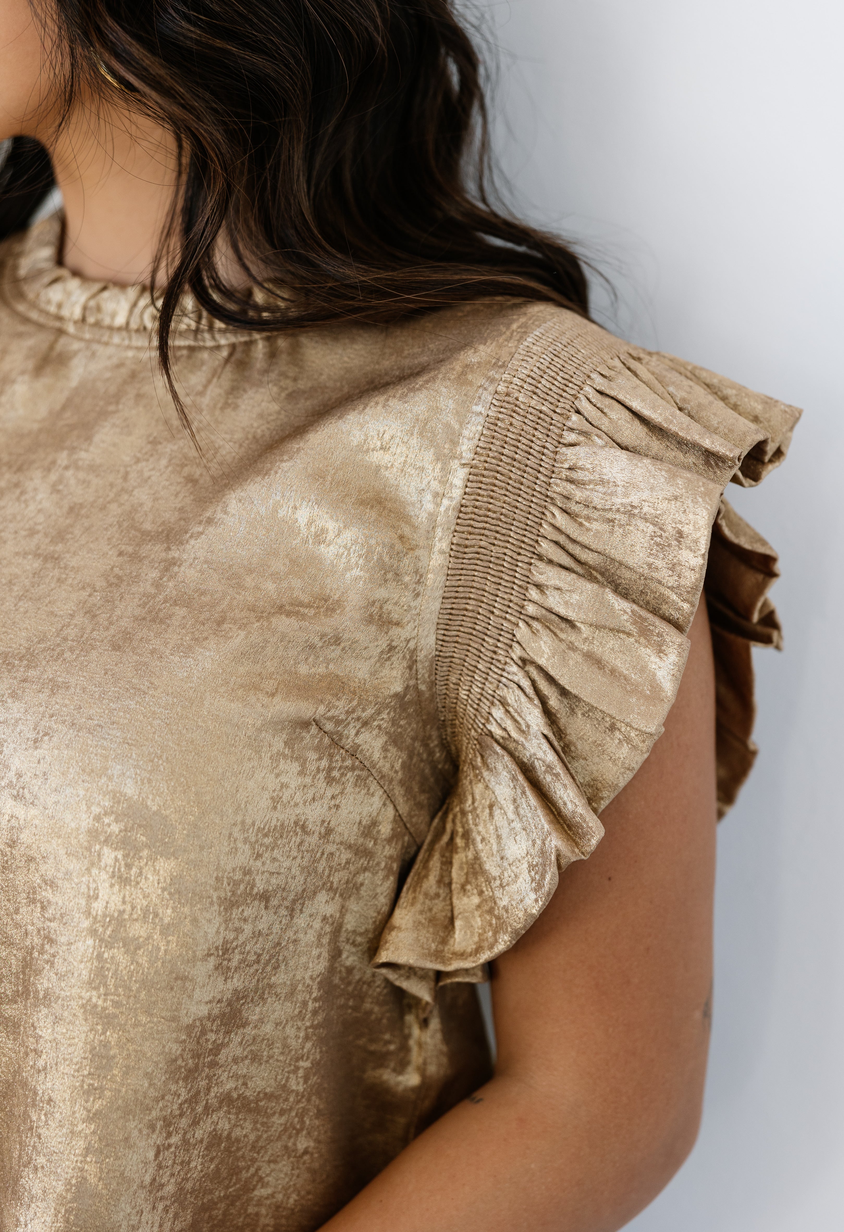 North Star Blouse - GOLD