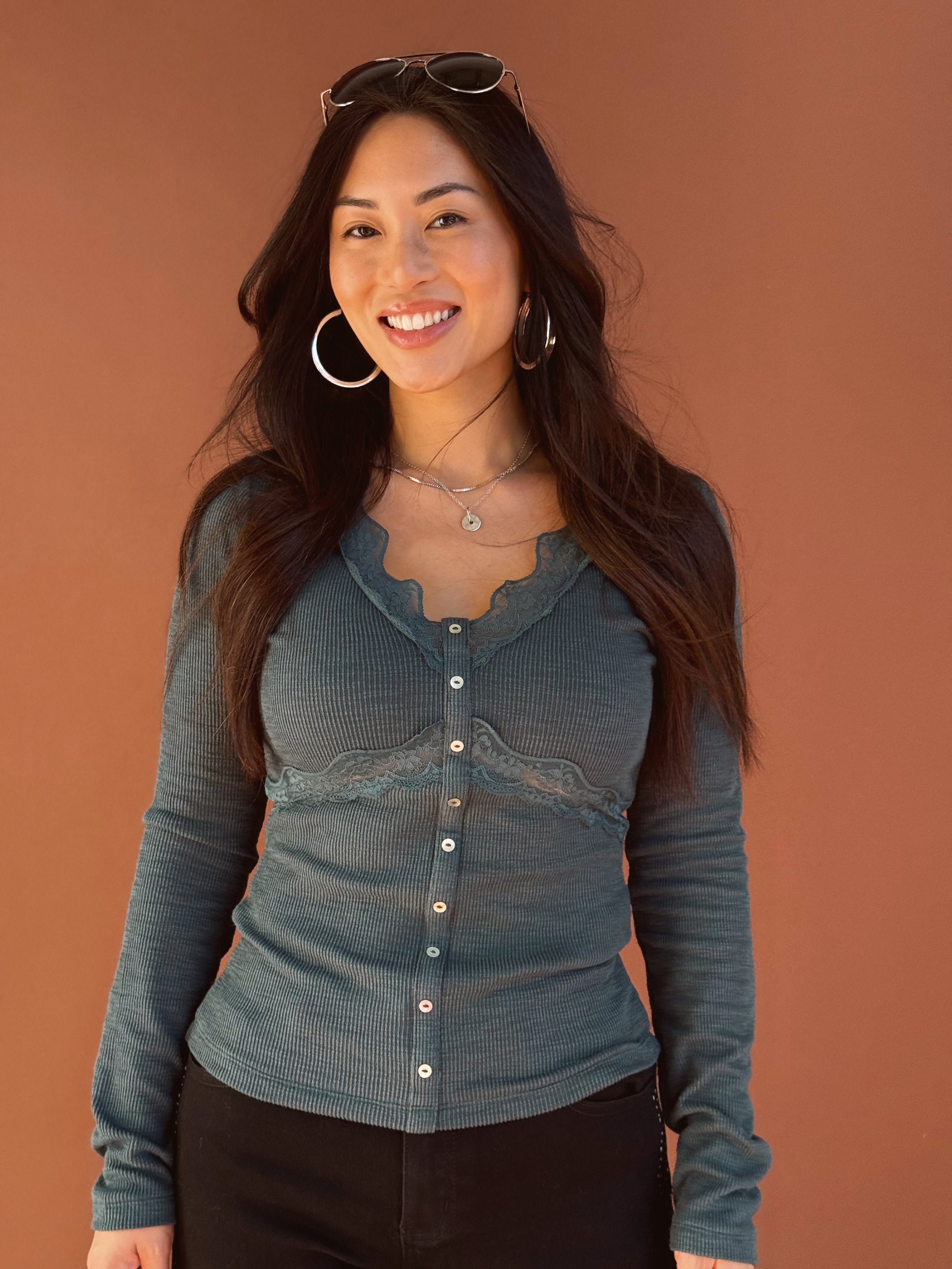 Mara Top - FOREST GREEN