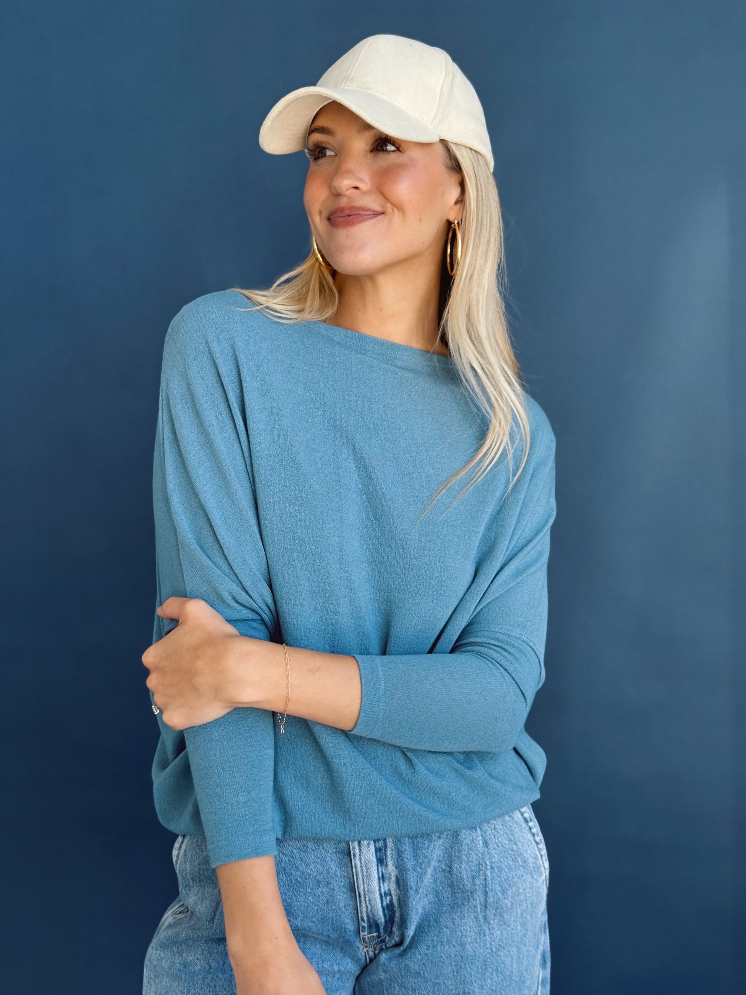 Favorite Comfy Tunic - INDIGO