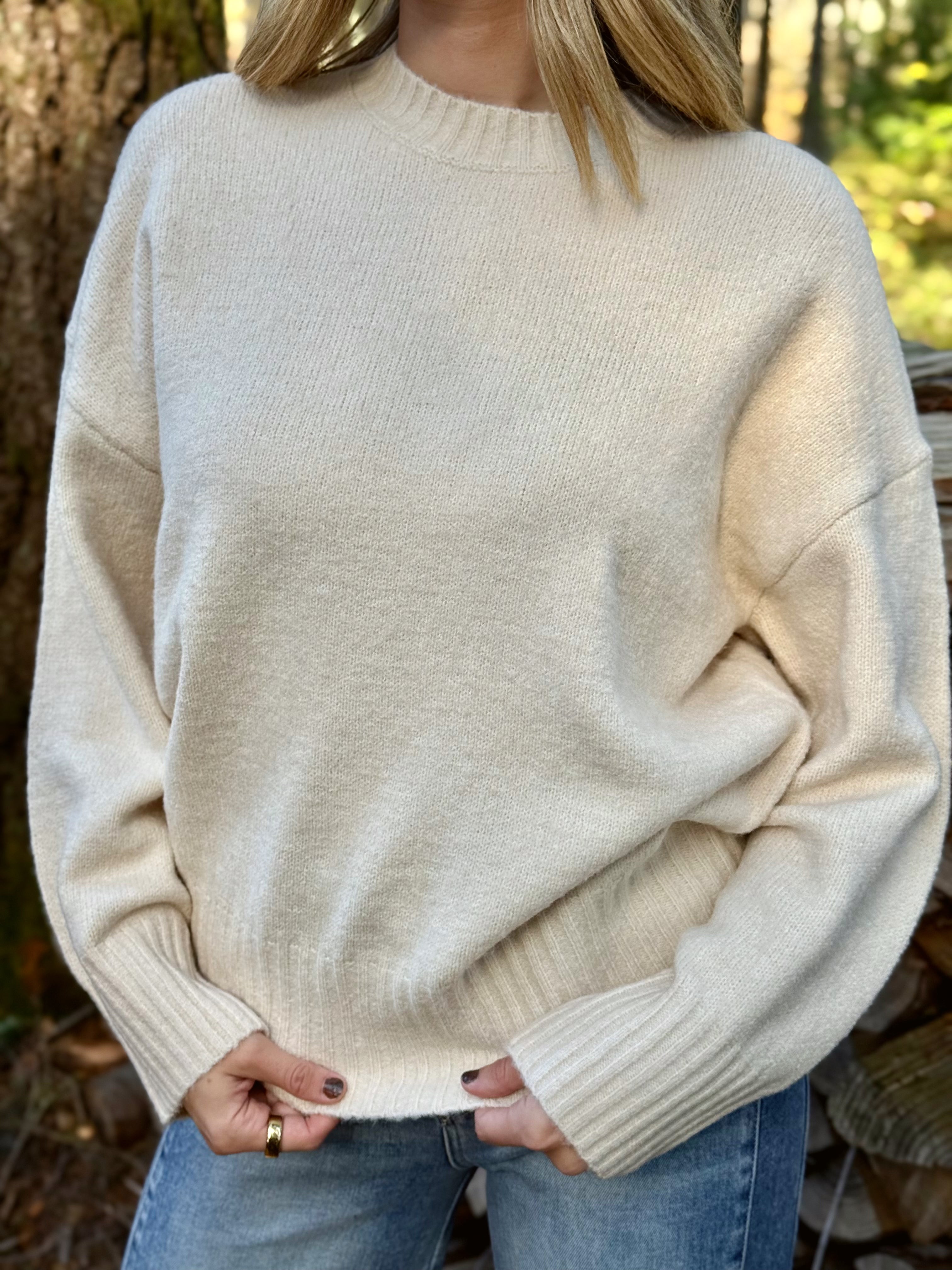 Chestnut Sweater - CREAM