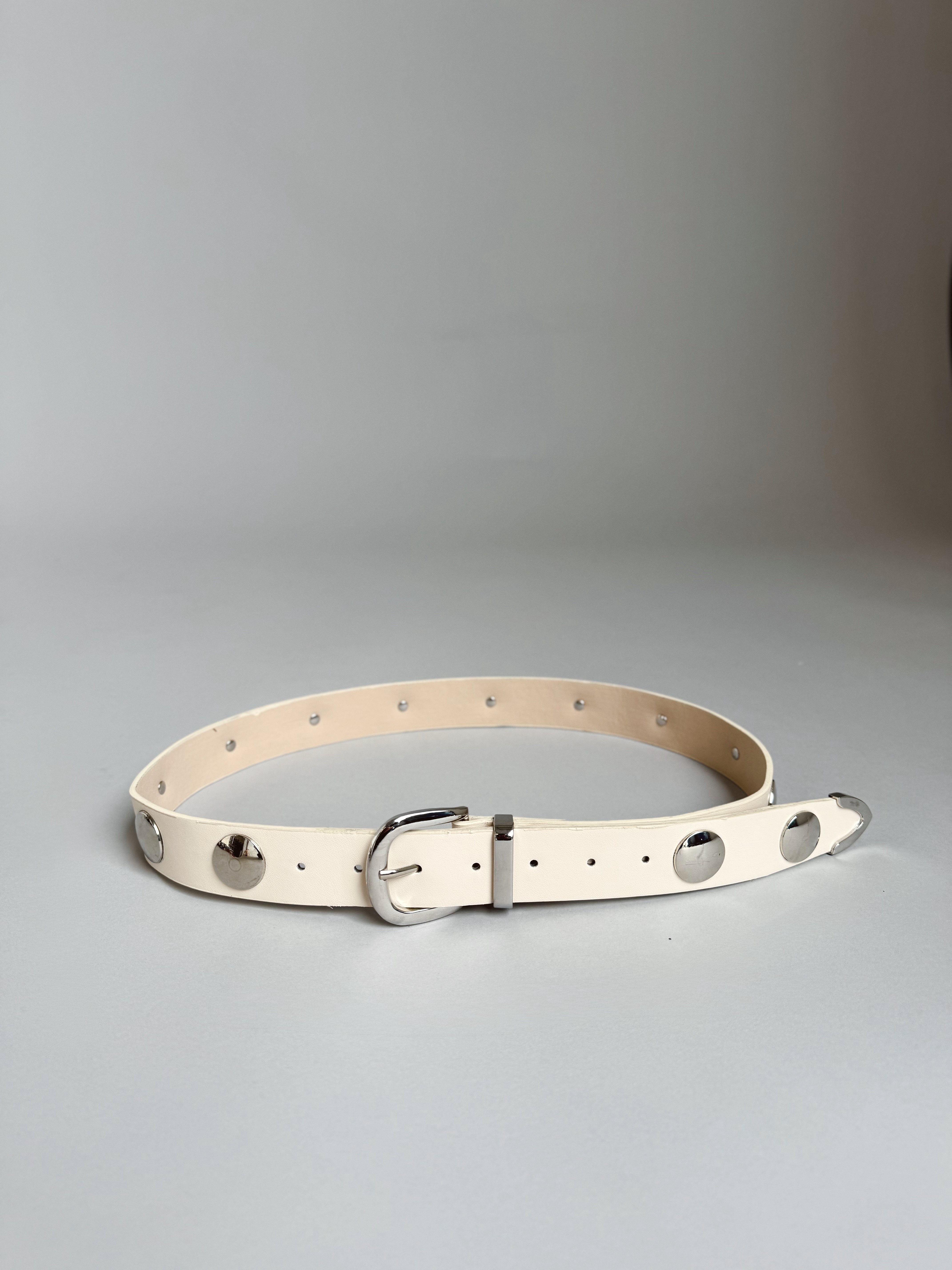 The Daily Grind Studded Belt - SILVER