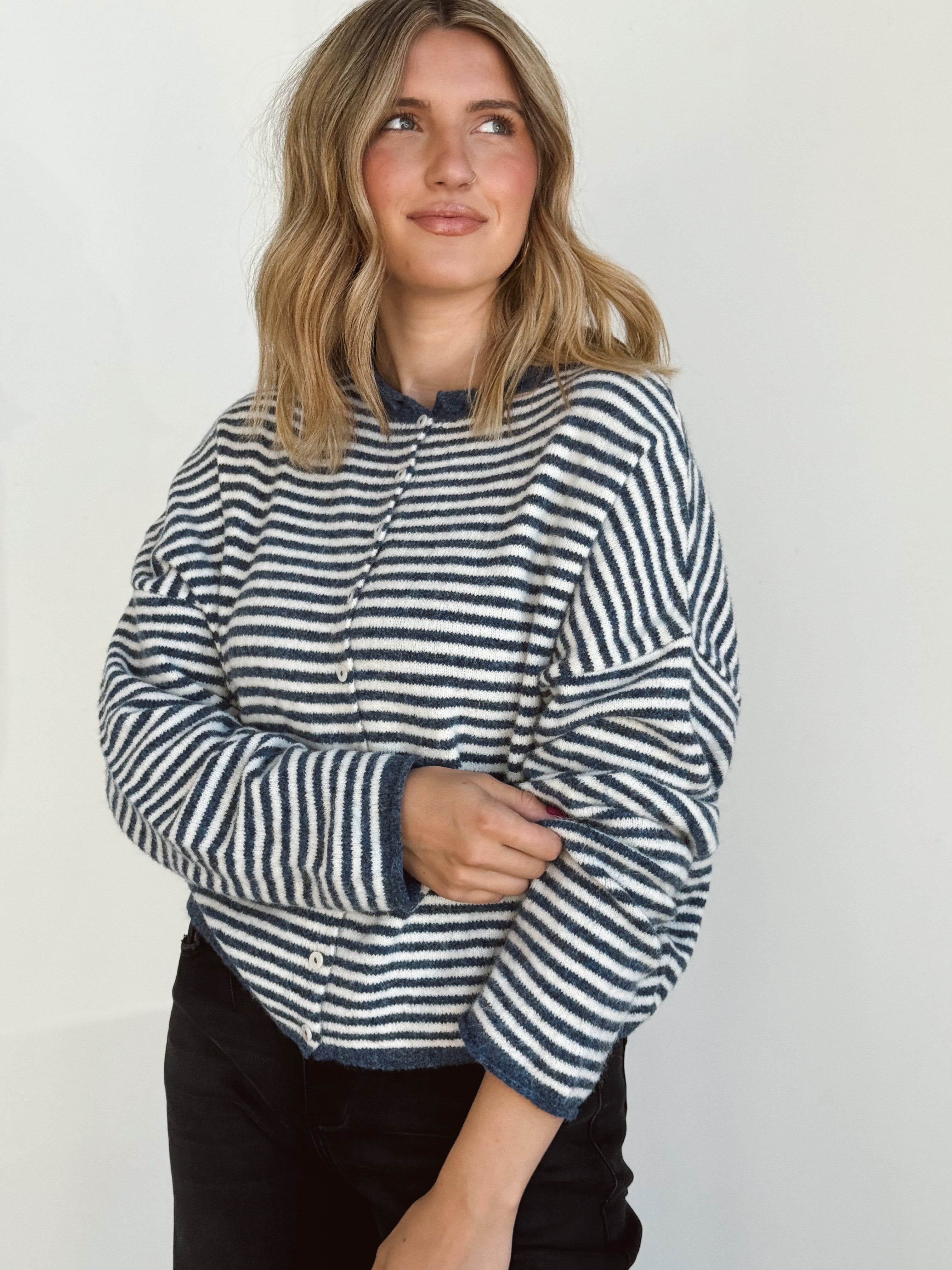 Simone Cardigan - DENIM