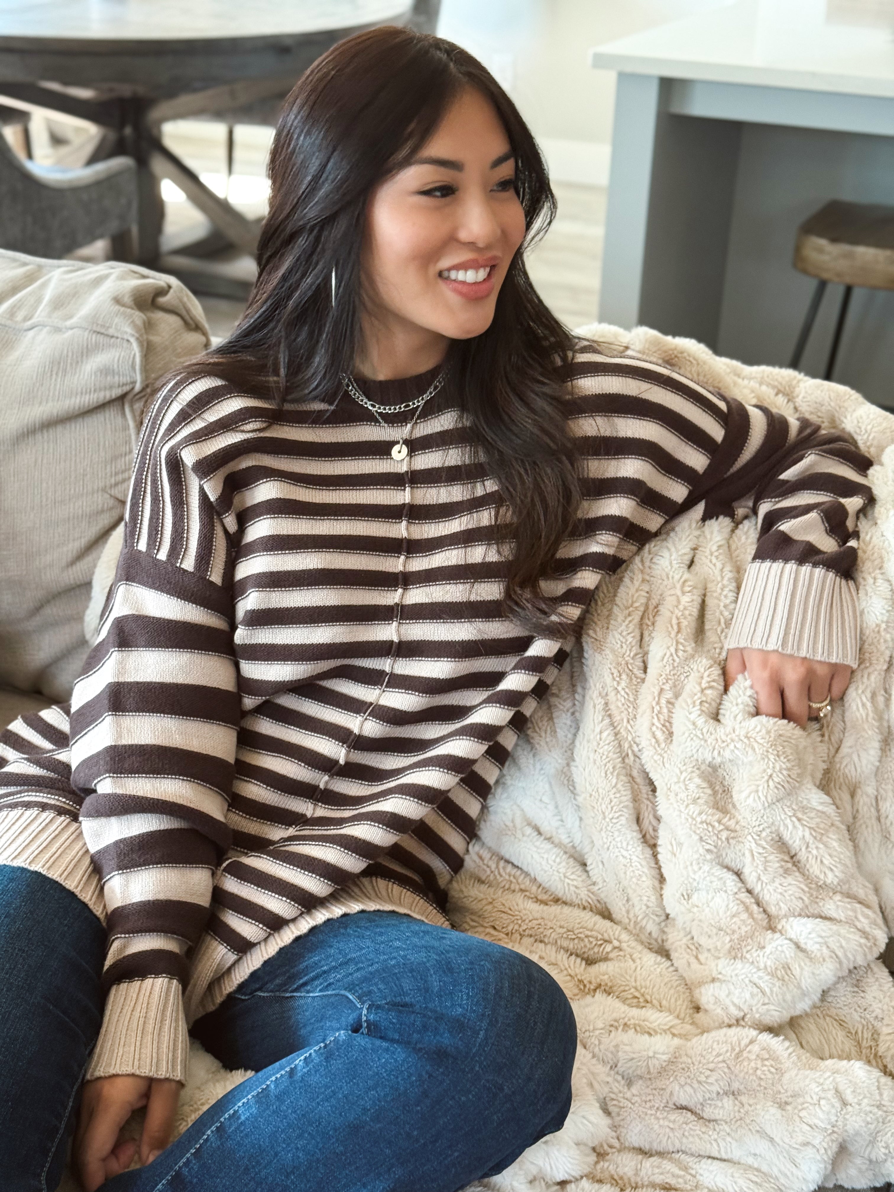September Sweater - BROWN