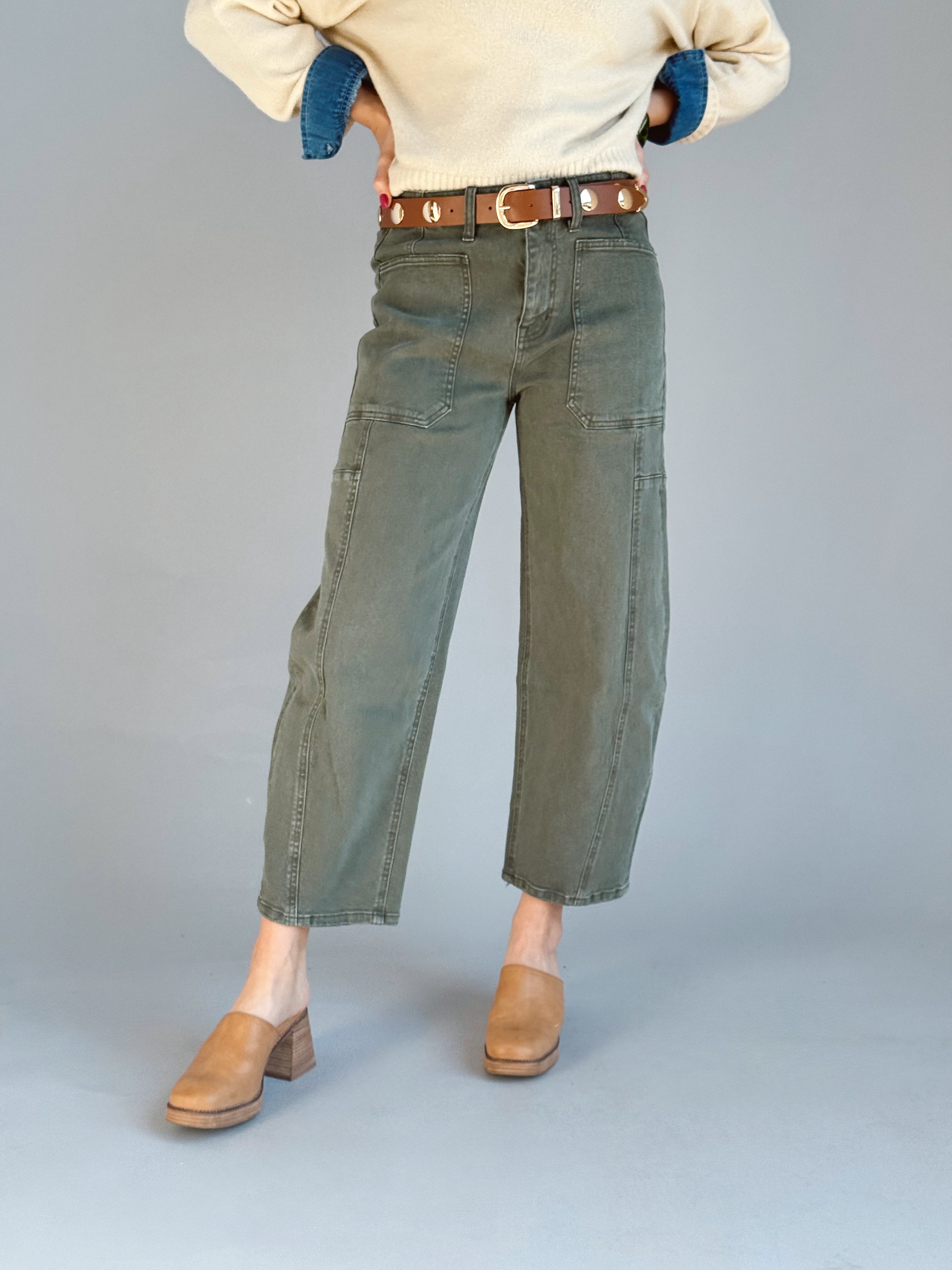 The Daily Grind Studded Belt - GOLD