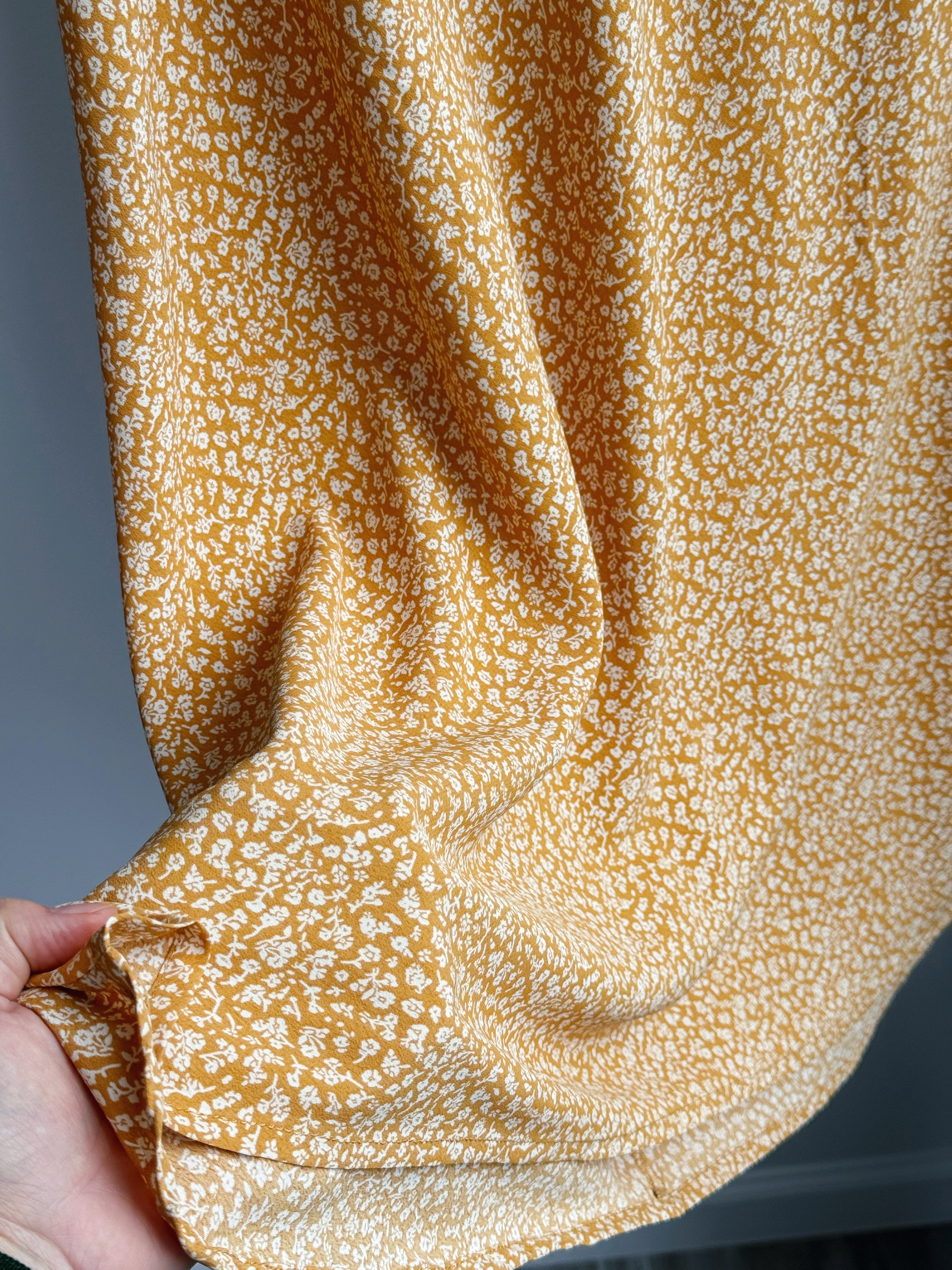 Adelynn Skirt - BUTTERSCOTCH - willows clothing MIDI SKIRT