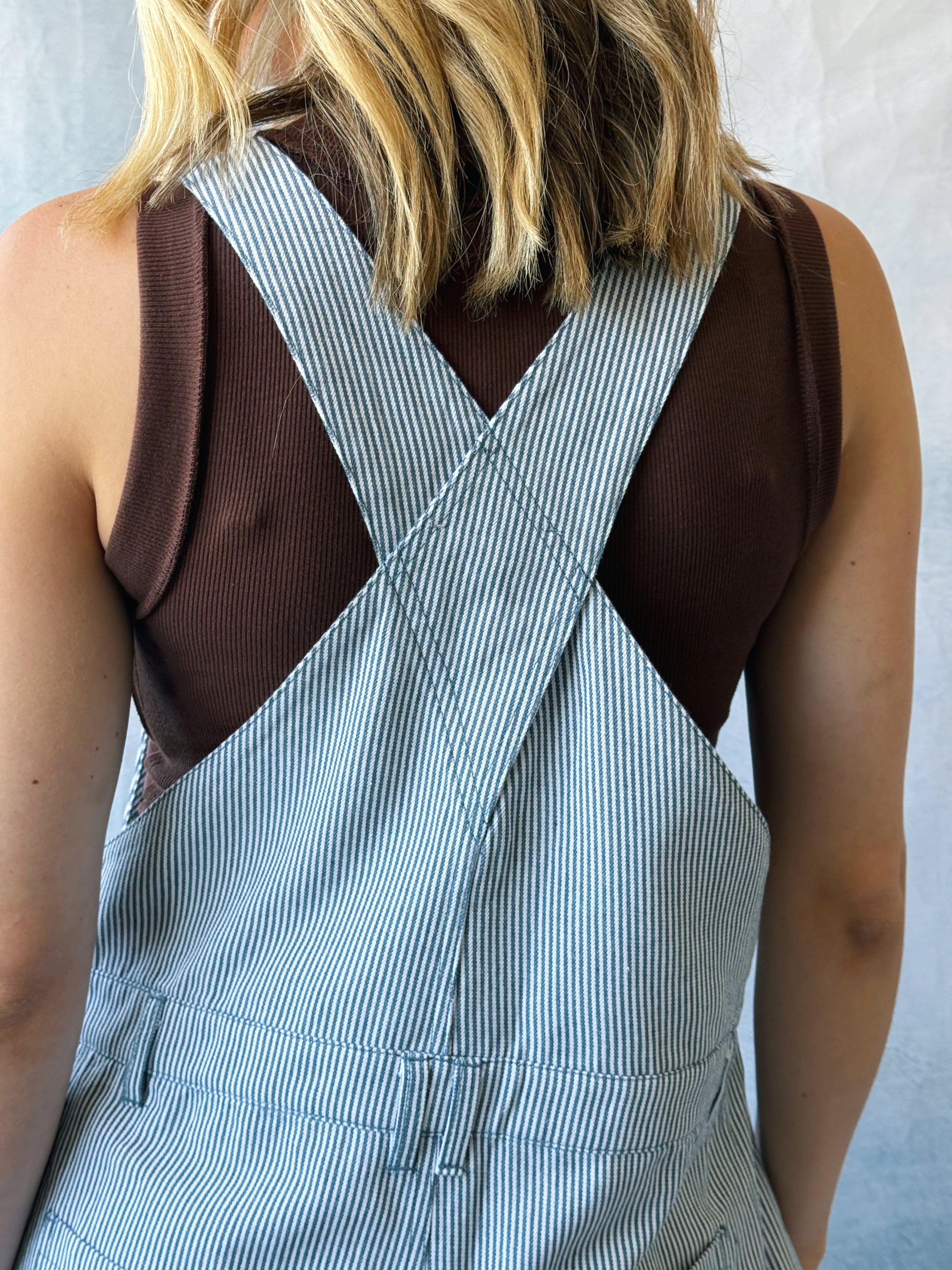 Aden Overalls - LIGHT BLUE - willows clothing Jumpsuit