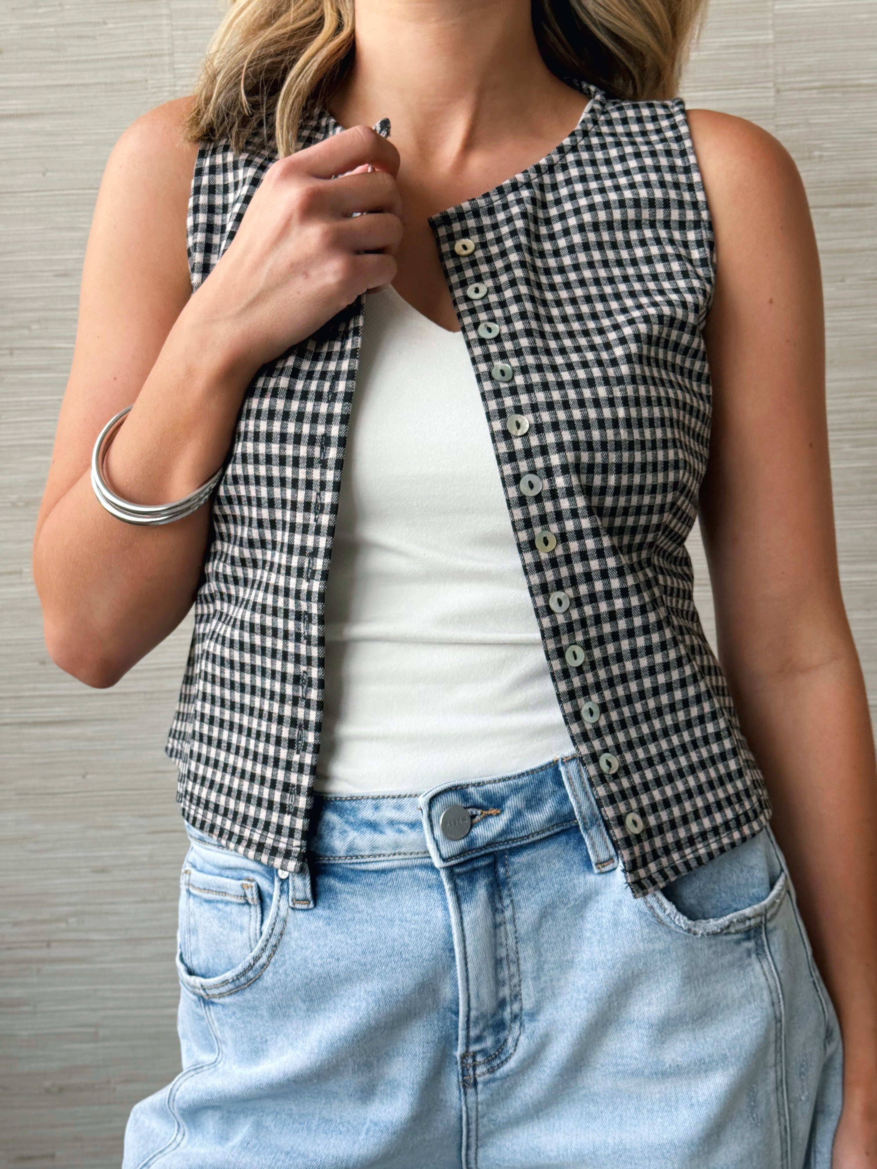 Alison Top - BLACK - willows clothing TANKS