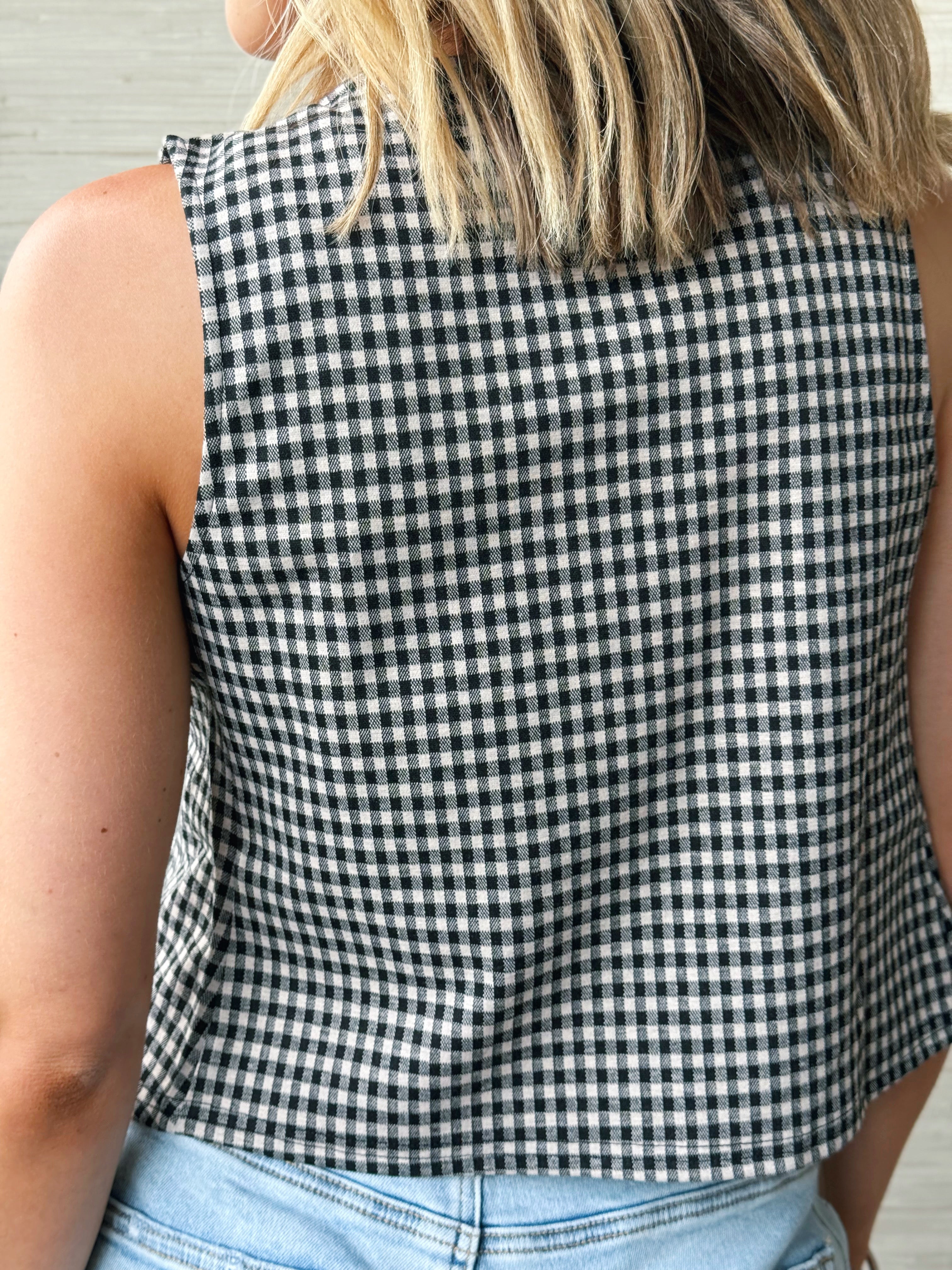 Alison Top - BLACK - willows clothing TANKS