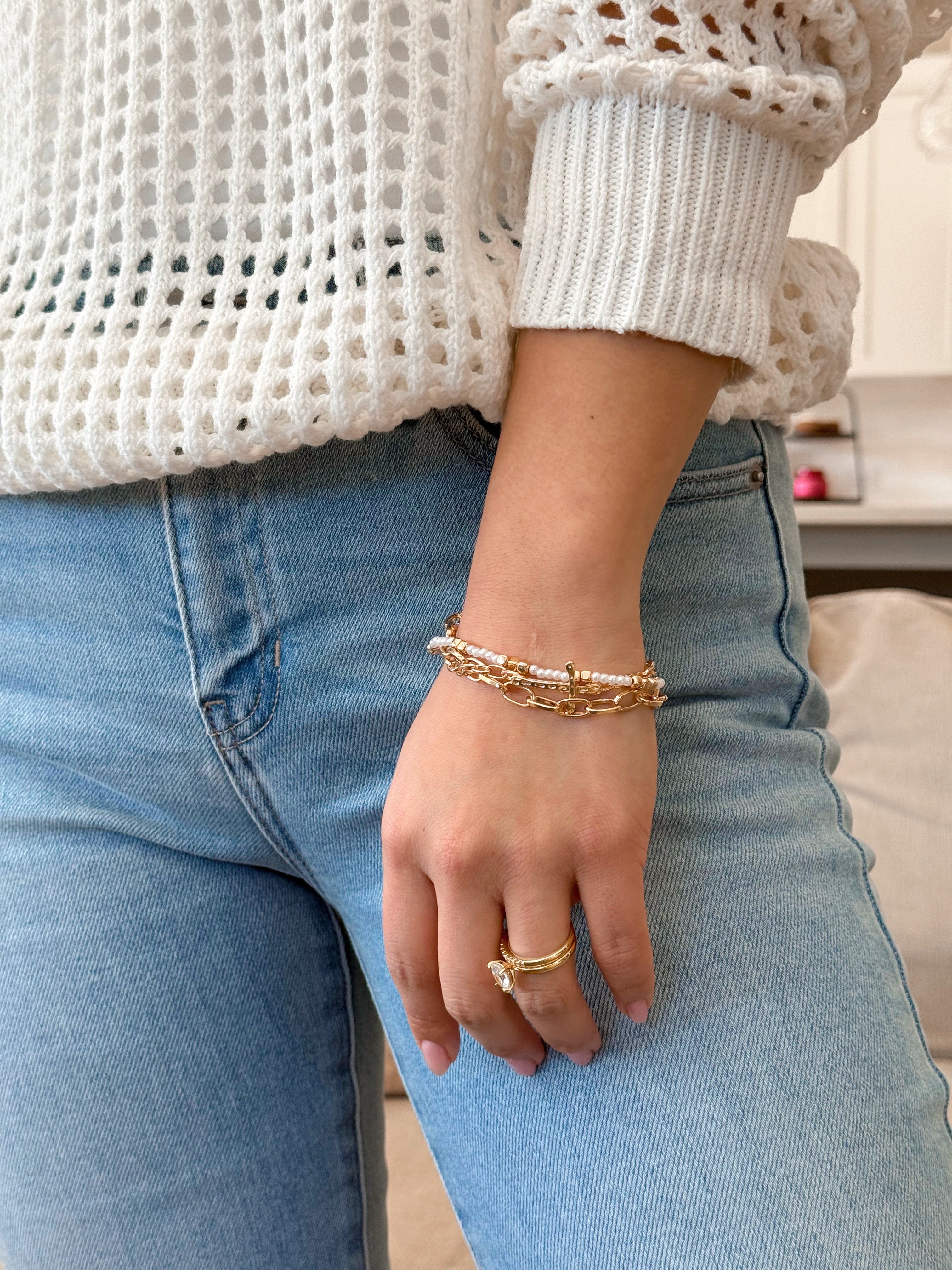 Anderson Bracelet - GOLD - willows clothing Bracelets