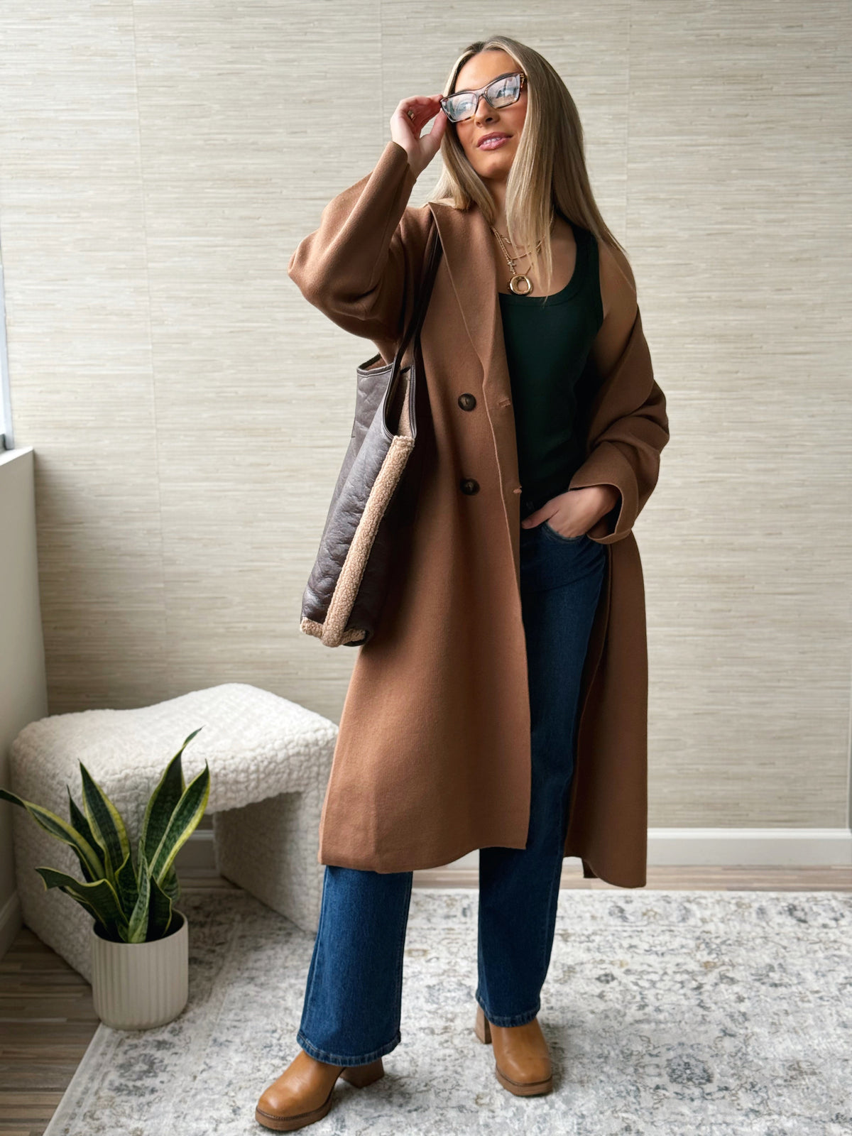 Anne Marie Jacket - CHOCOLATE BROWN - willows clothing JACKET