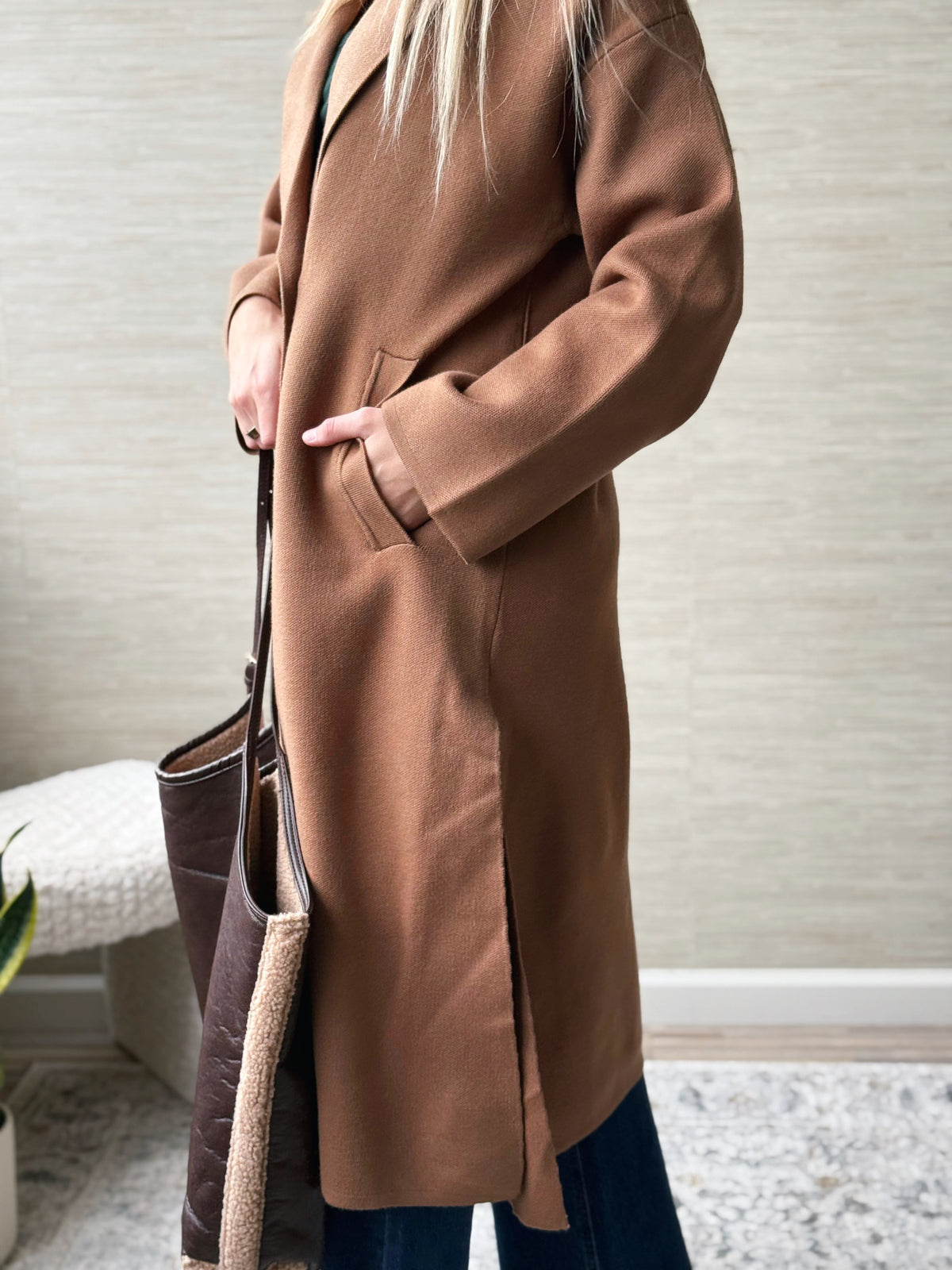 Anne Marie Jacket - CHOCOLATE BROWN - willows clothing JACKET