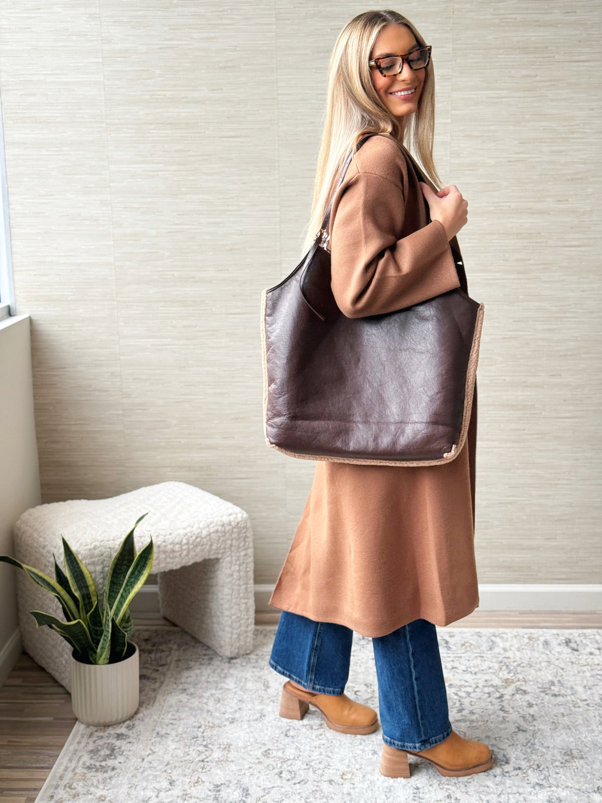 Anne Marie Jacket - CHOCOLATE BROWN - willows clothing JACKET
