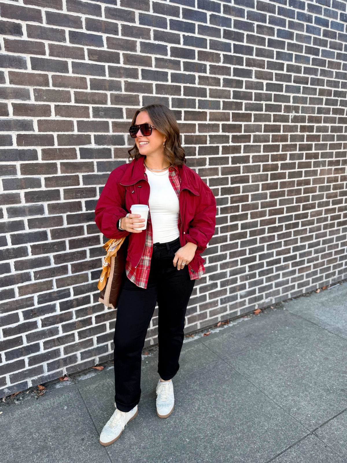 Autumn Afterglow Jacket - BURGUNDY - willows clothing JACKET