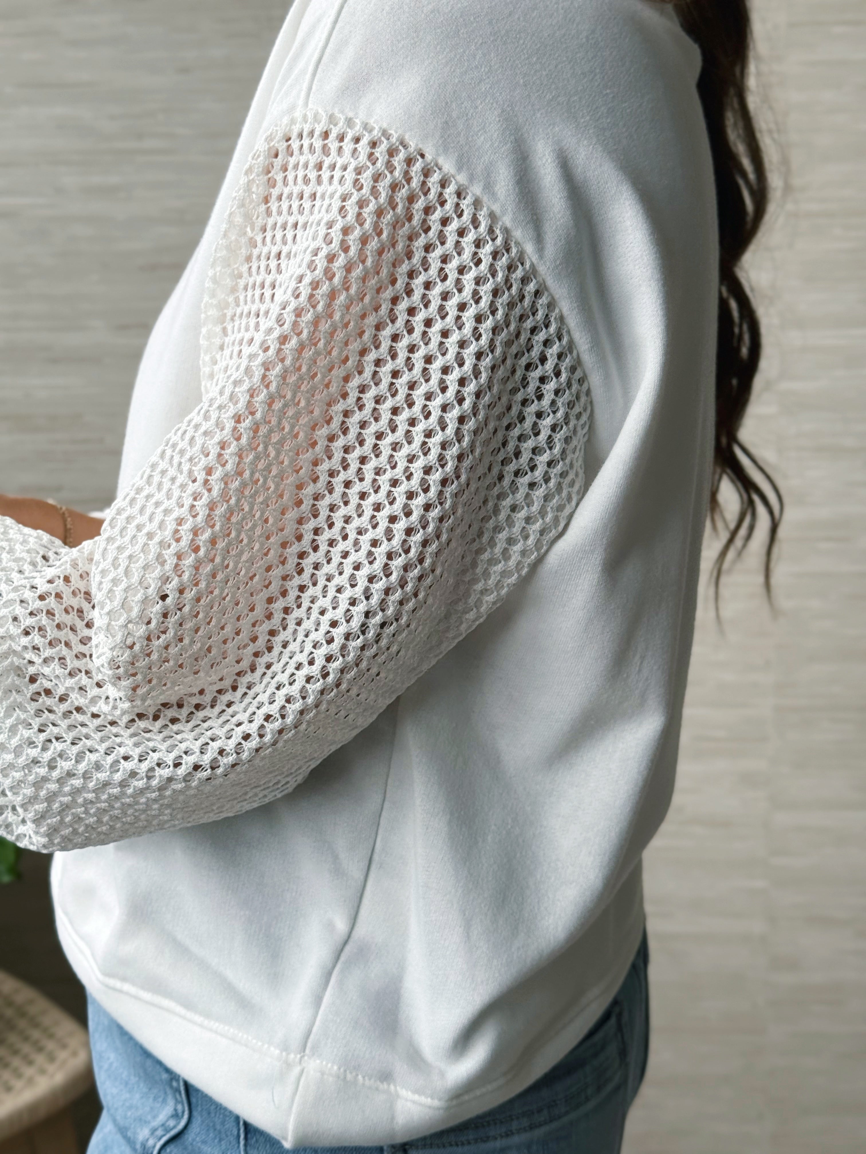 Aveline Top - IVORY - willows clothing L/S SHIRT