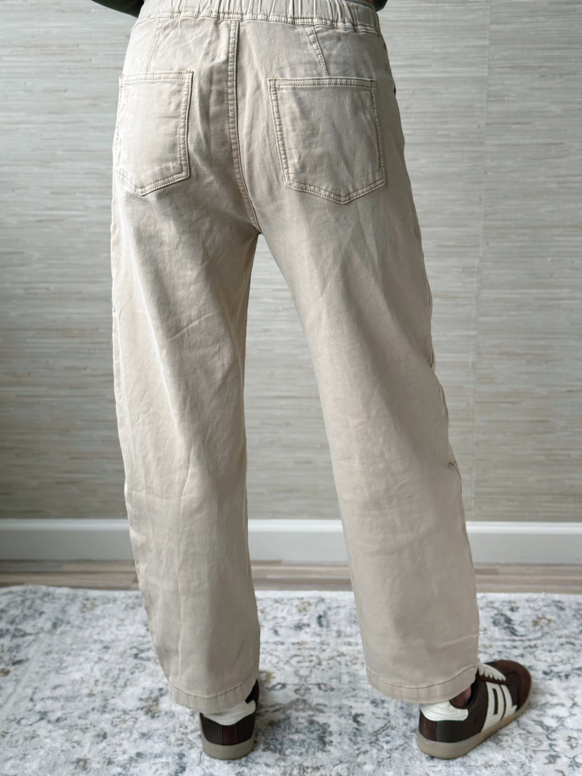 Avril Pants - KHAKI - willows clothing PANTS