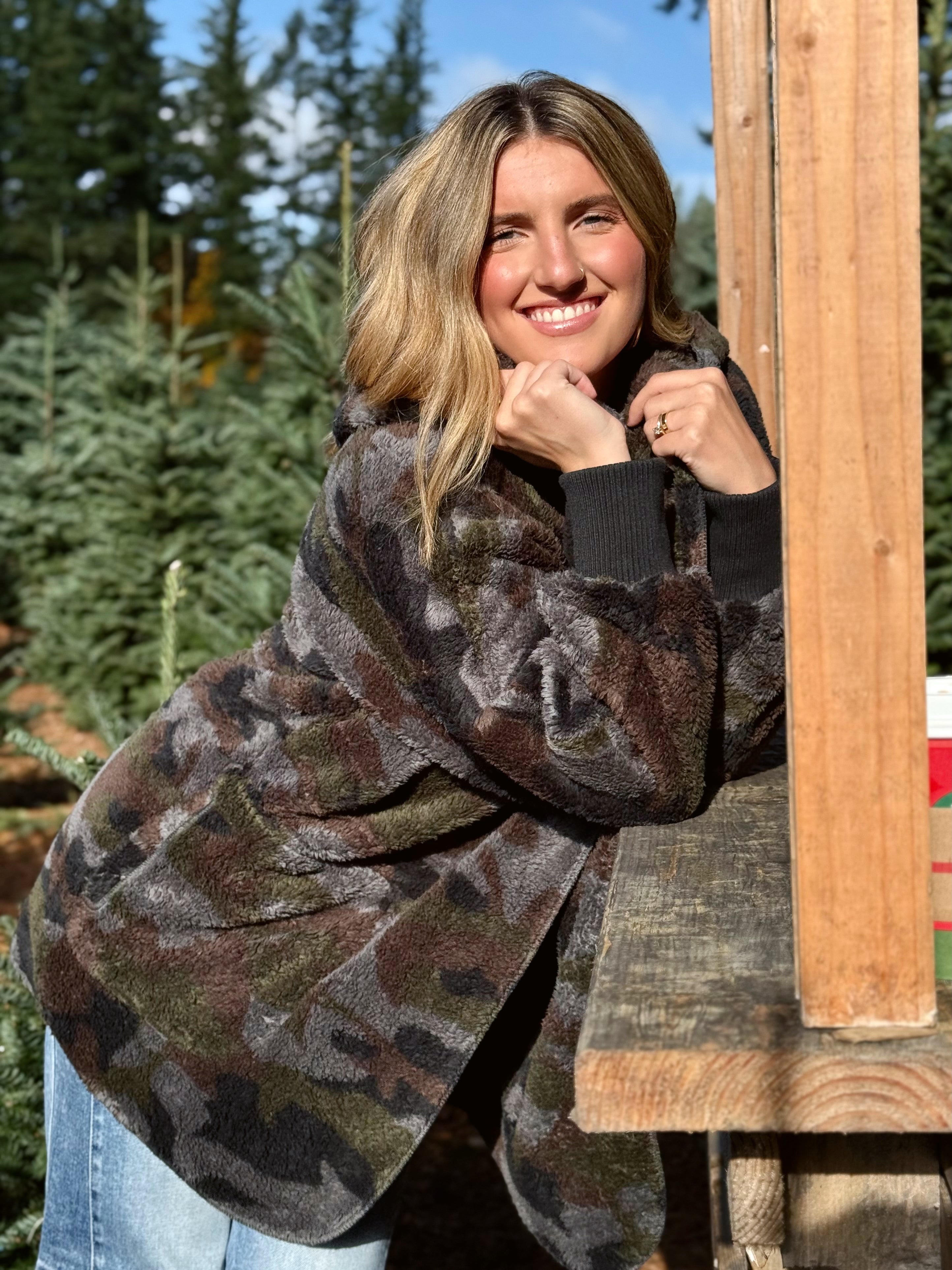 Balsam Cardigan - CAMO - willows clothing Cardigan
