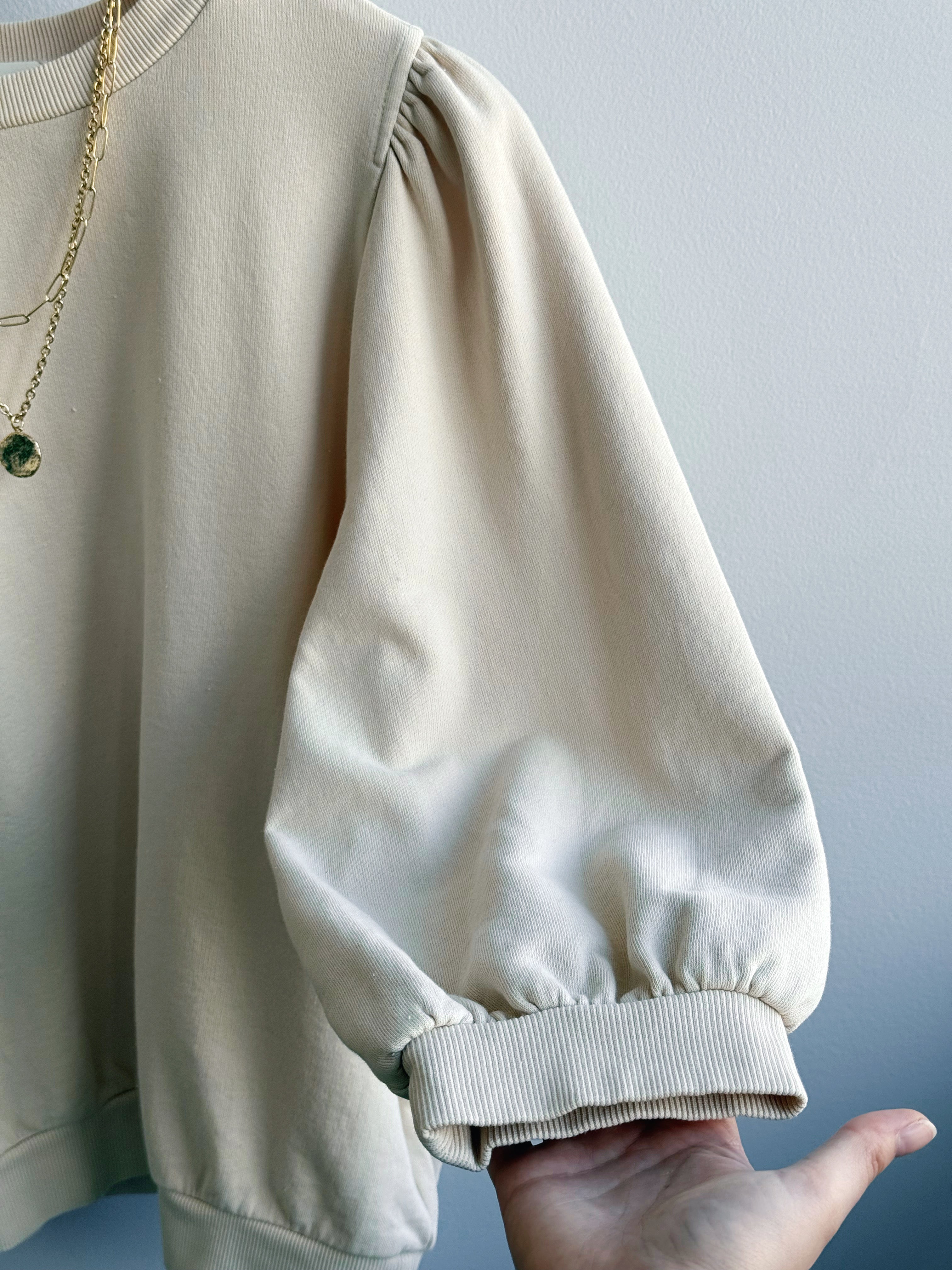 Barbara Top - VANILLA - willows clothing SWEATSHIRT