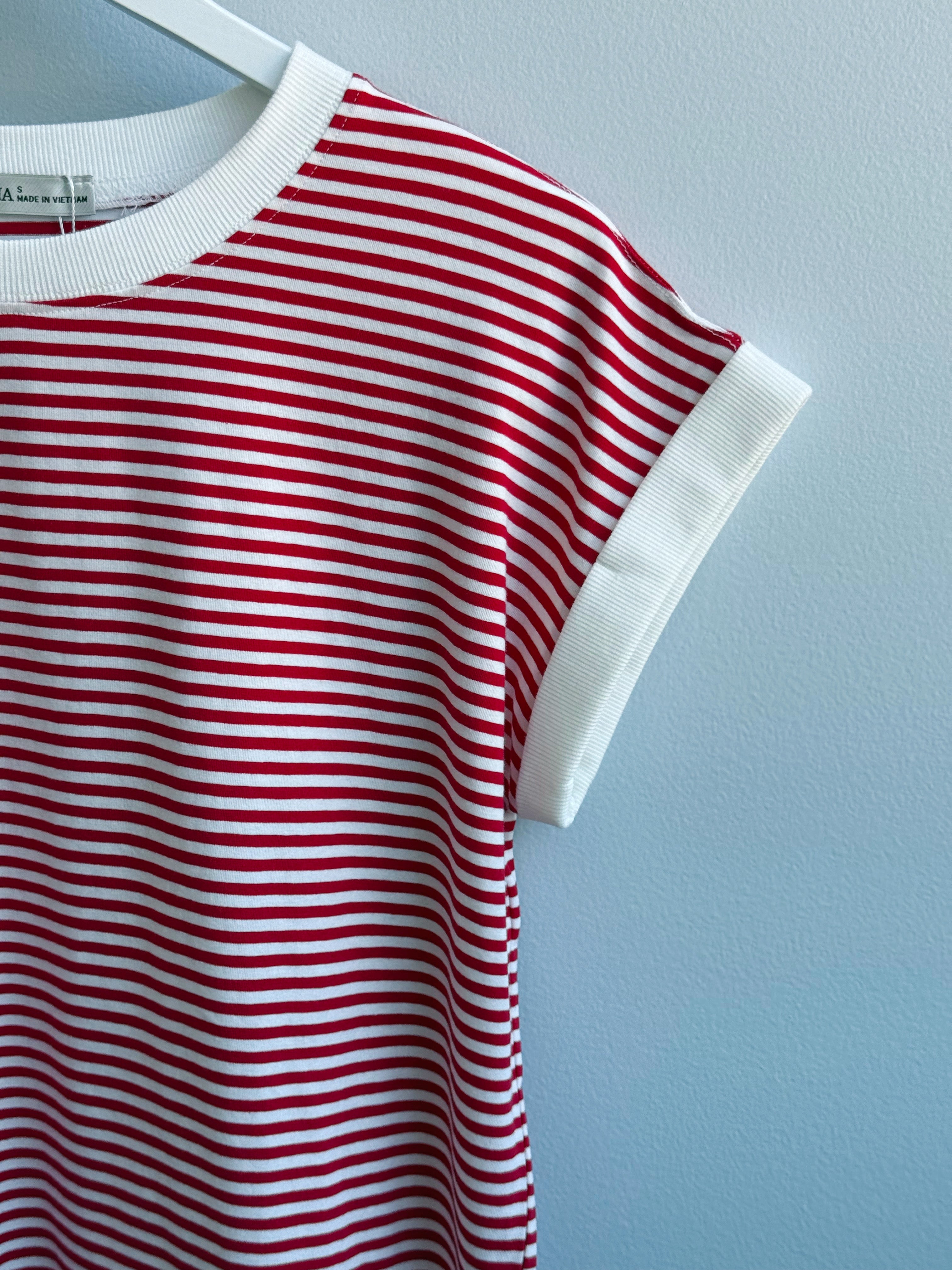 Beach Trip Tee - RUBY - willows clothing S/S SHIRT