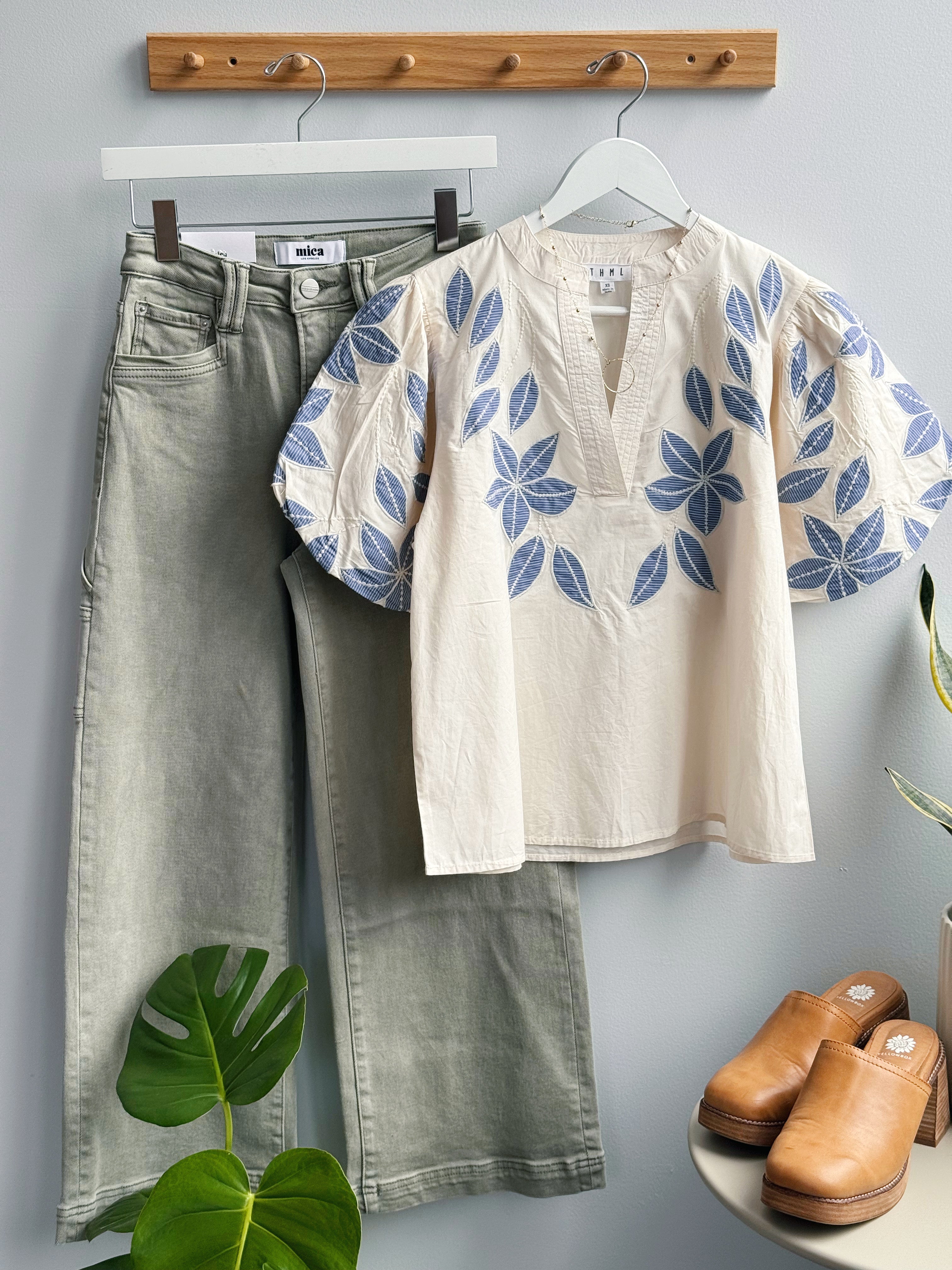 Bellamy Blouse - CREAM - willows clothing BLOUSE