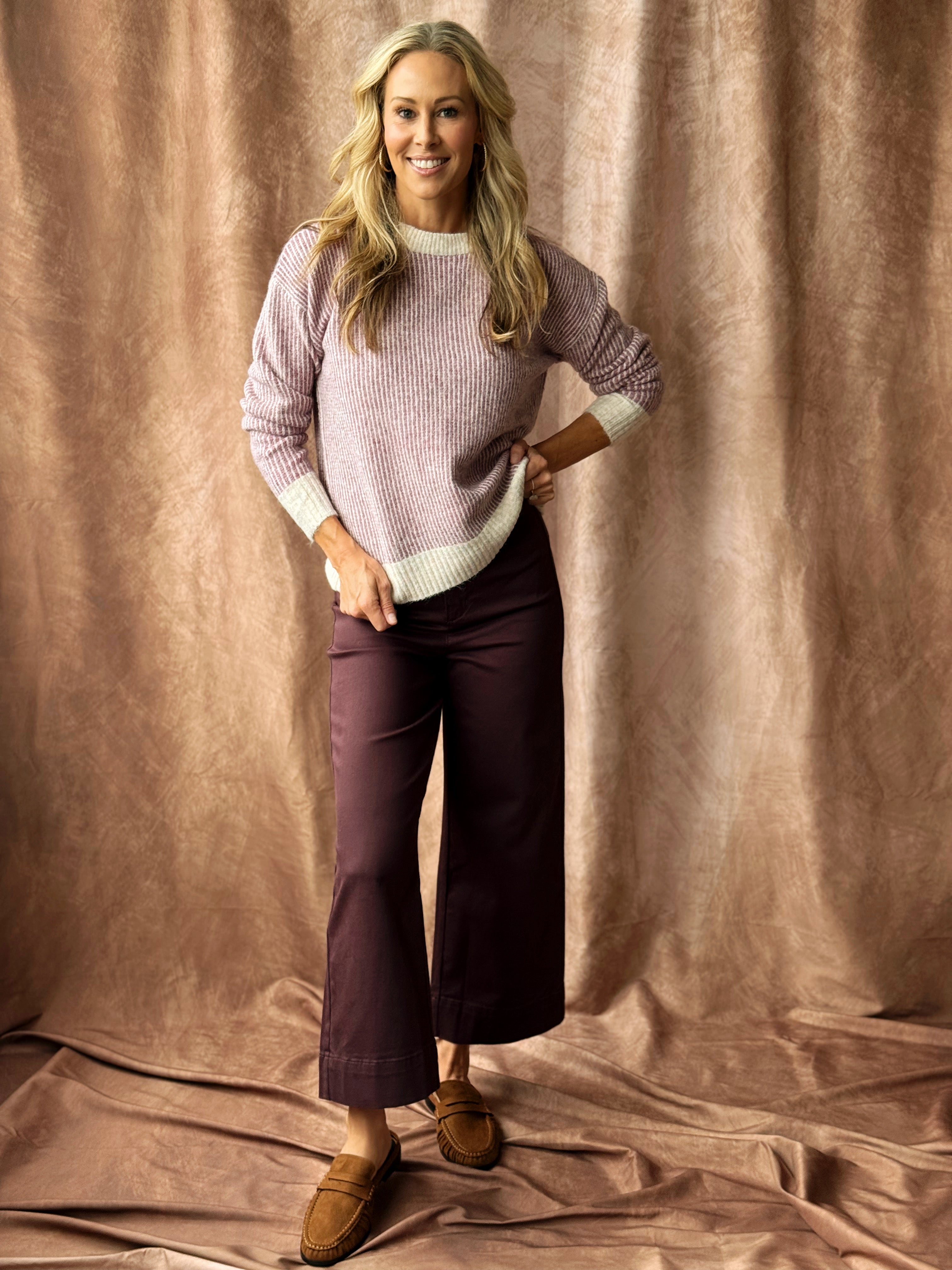 Berry Best Sweater - BERRY - willows clothing SWEATER