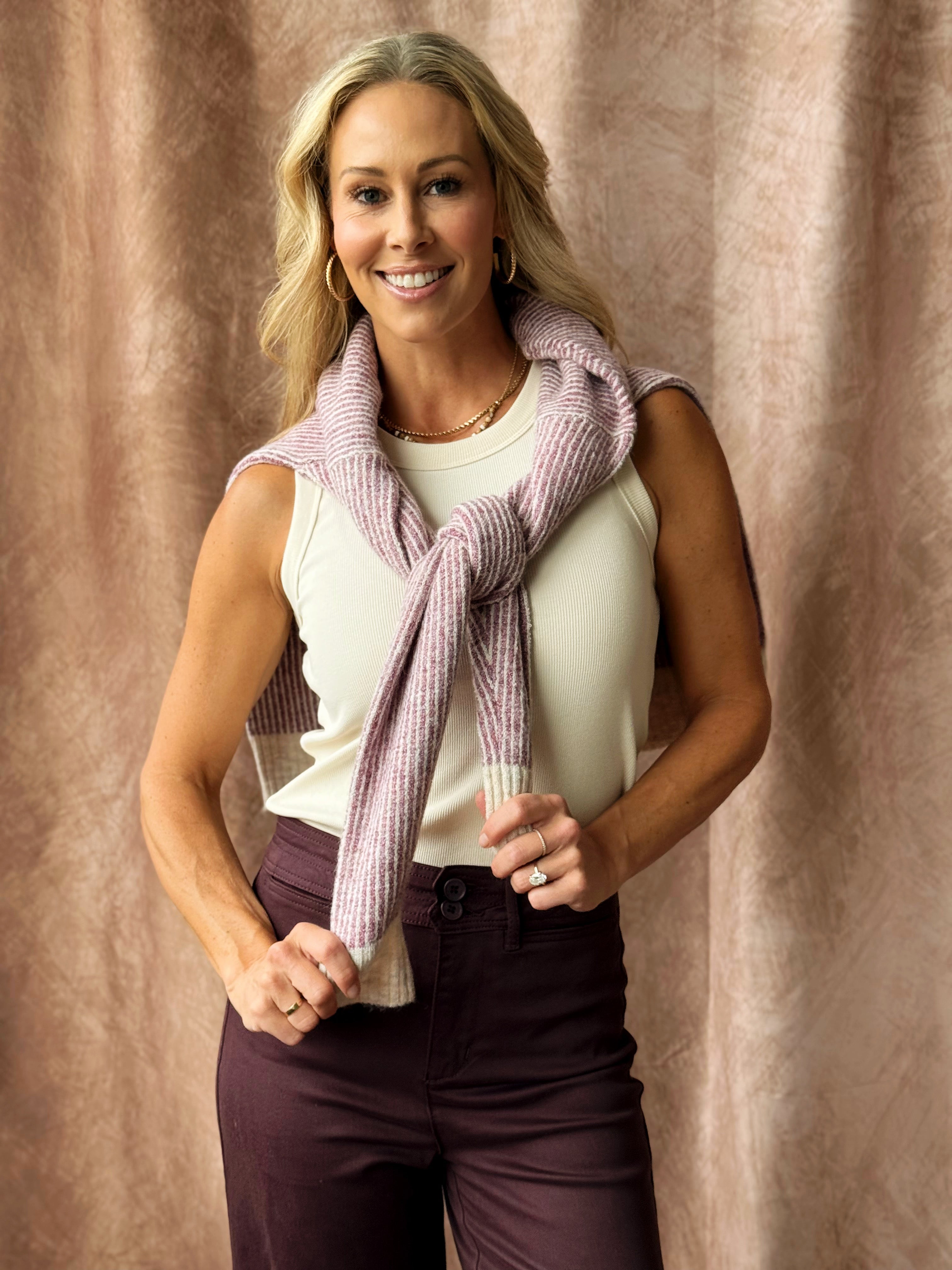 Berry Best Sweater - BERRY - willows clothing SWEATER