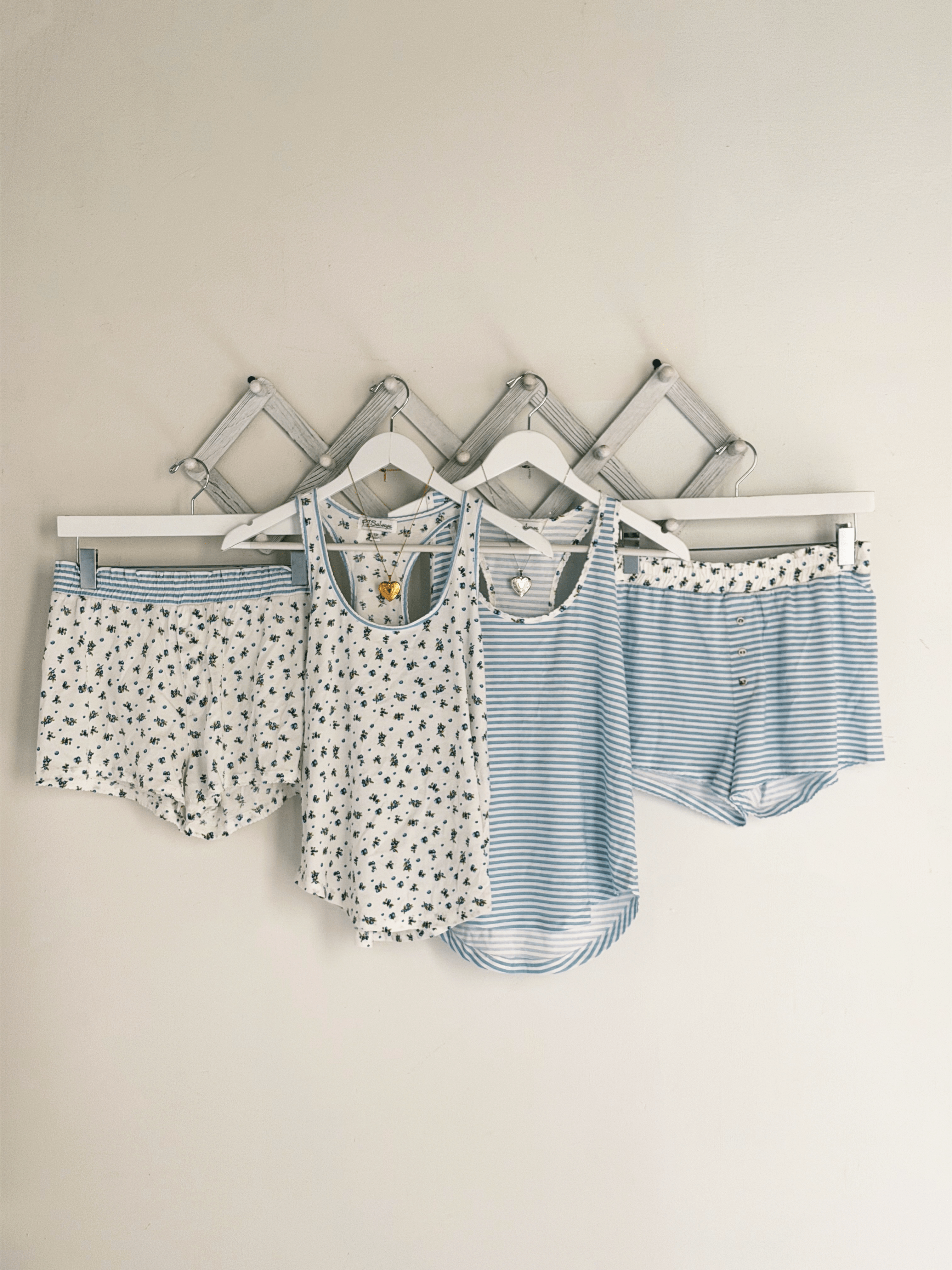 Berry Cute Mix & Match PJ Set - BLUE DREAM - willows clothing Pajamas