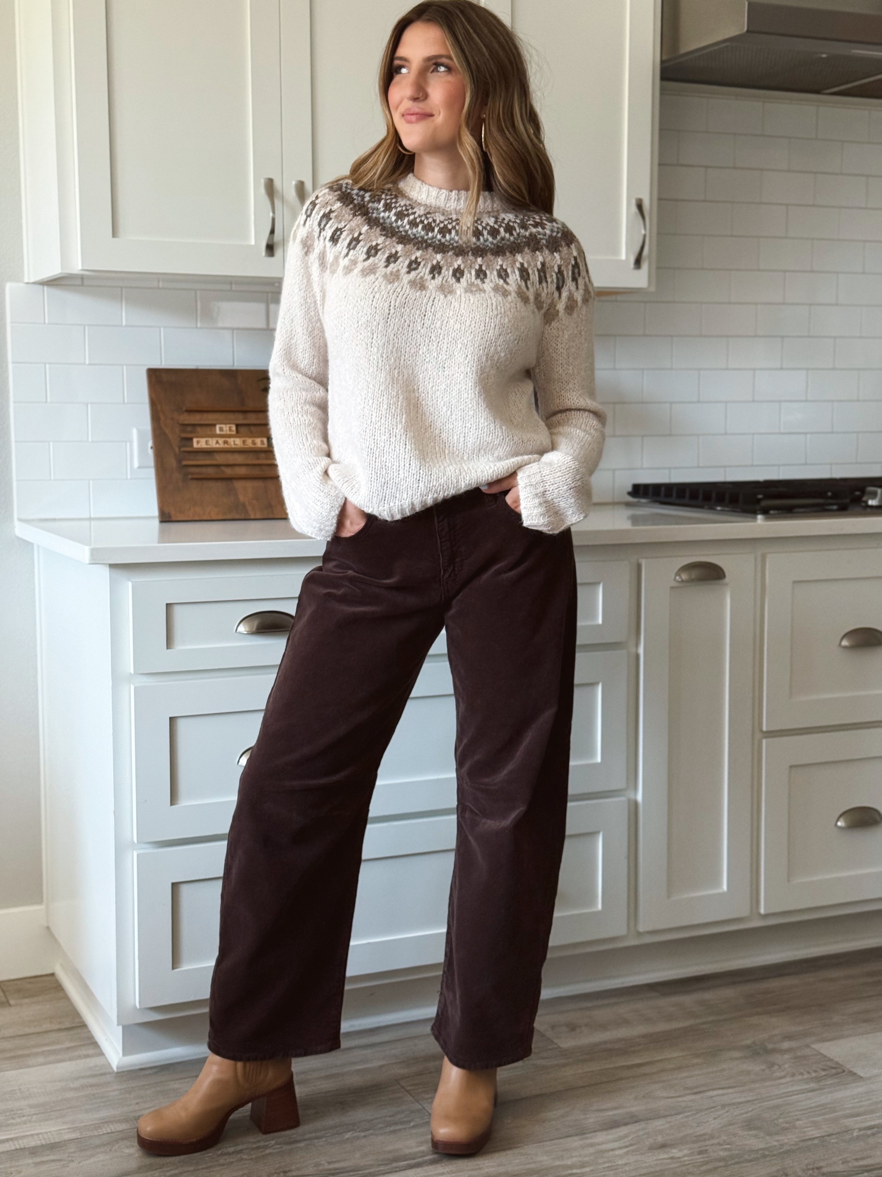 Bjorn Sweater - IVORY - willows clothing SWEATER