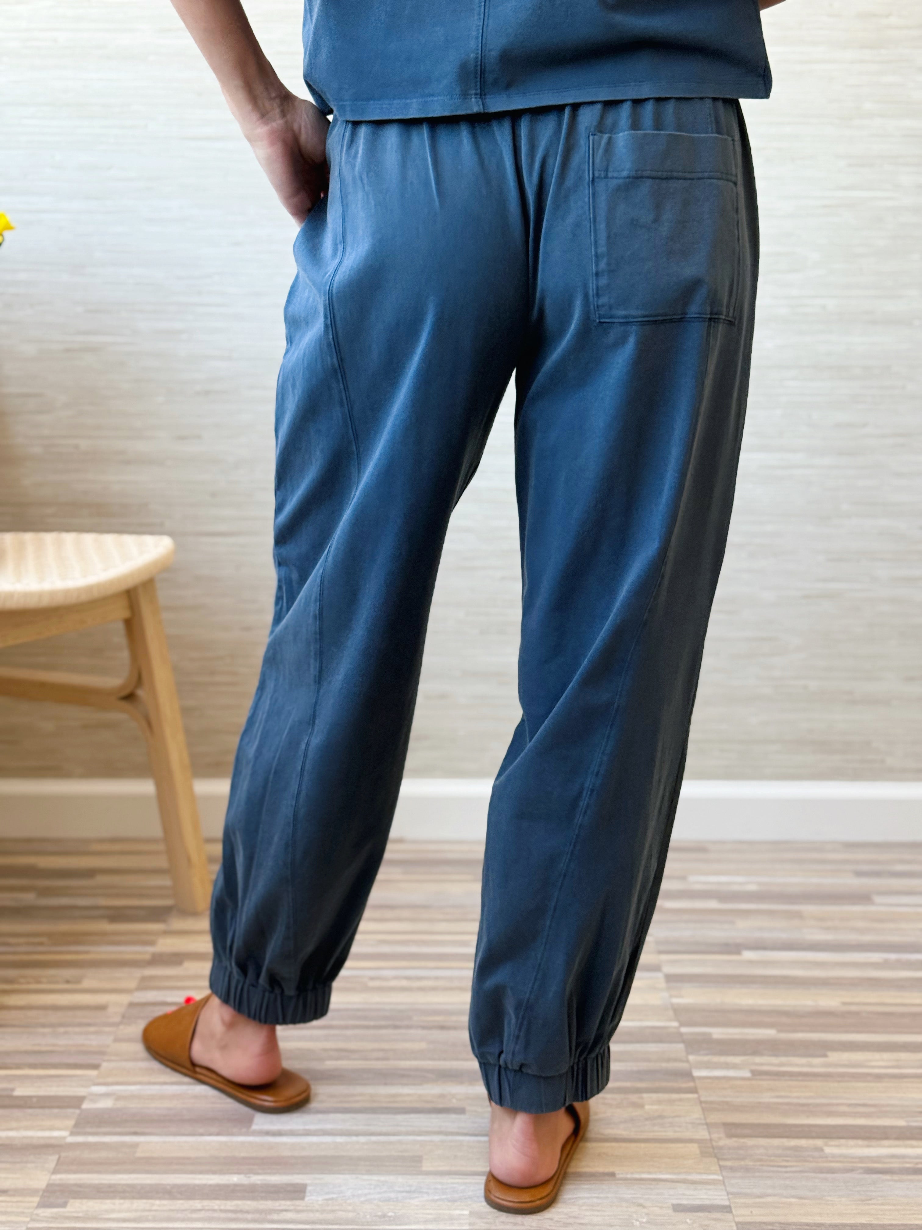 Blueberry Latte Pant - INDIGO - willows clothing PANTS