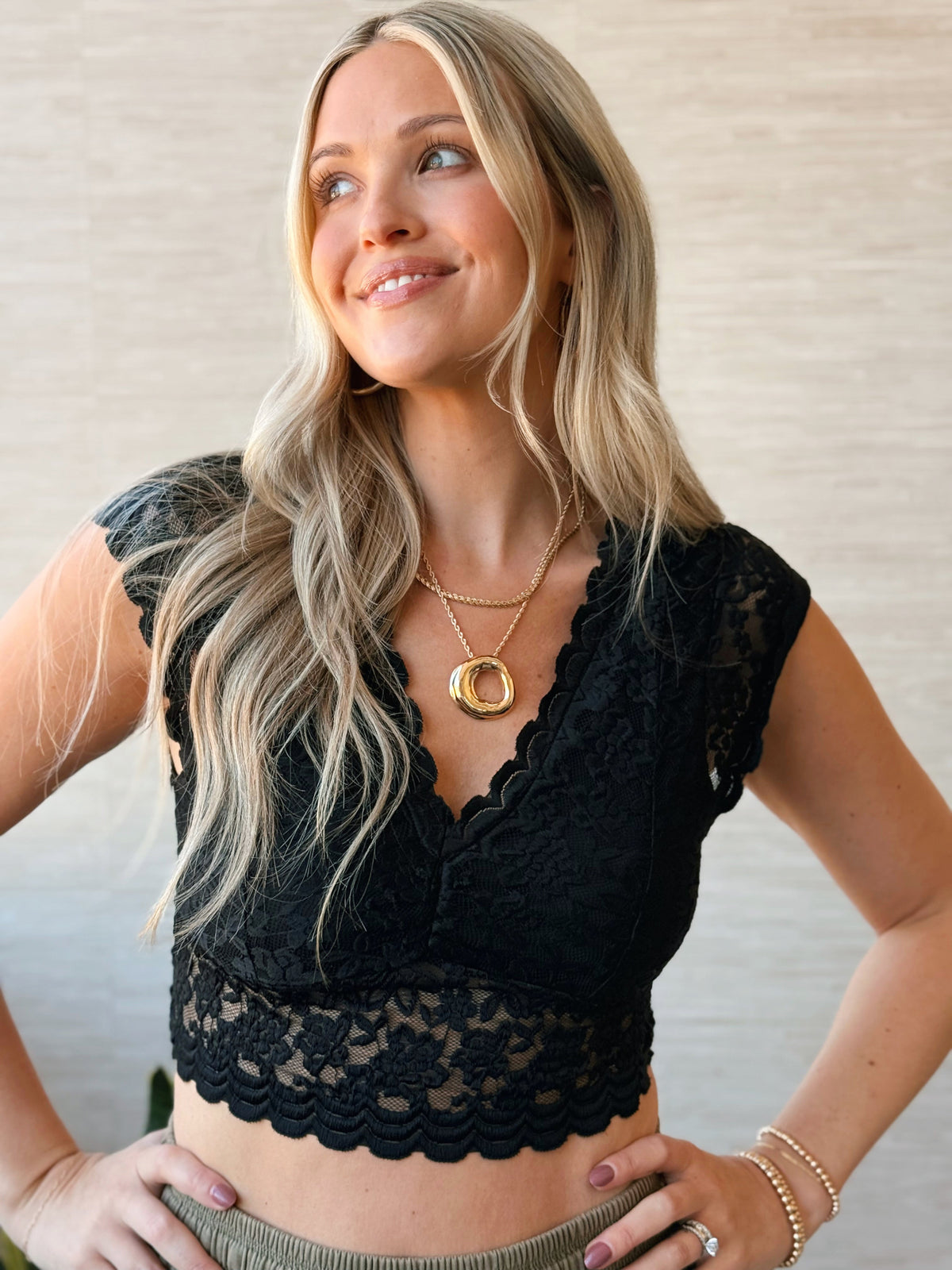 Bonnie Top - BLACK - willows clothing BLOUSE