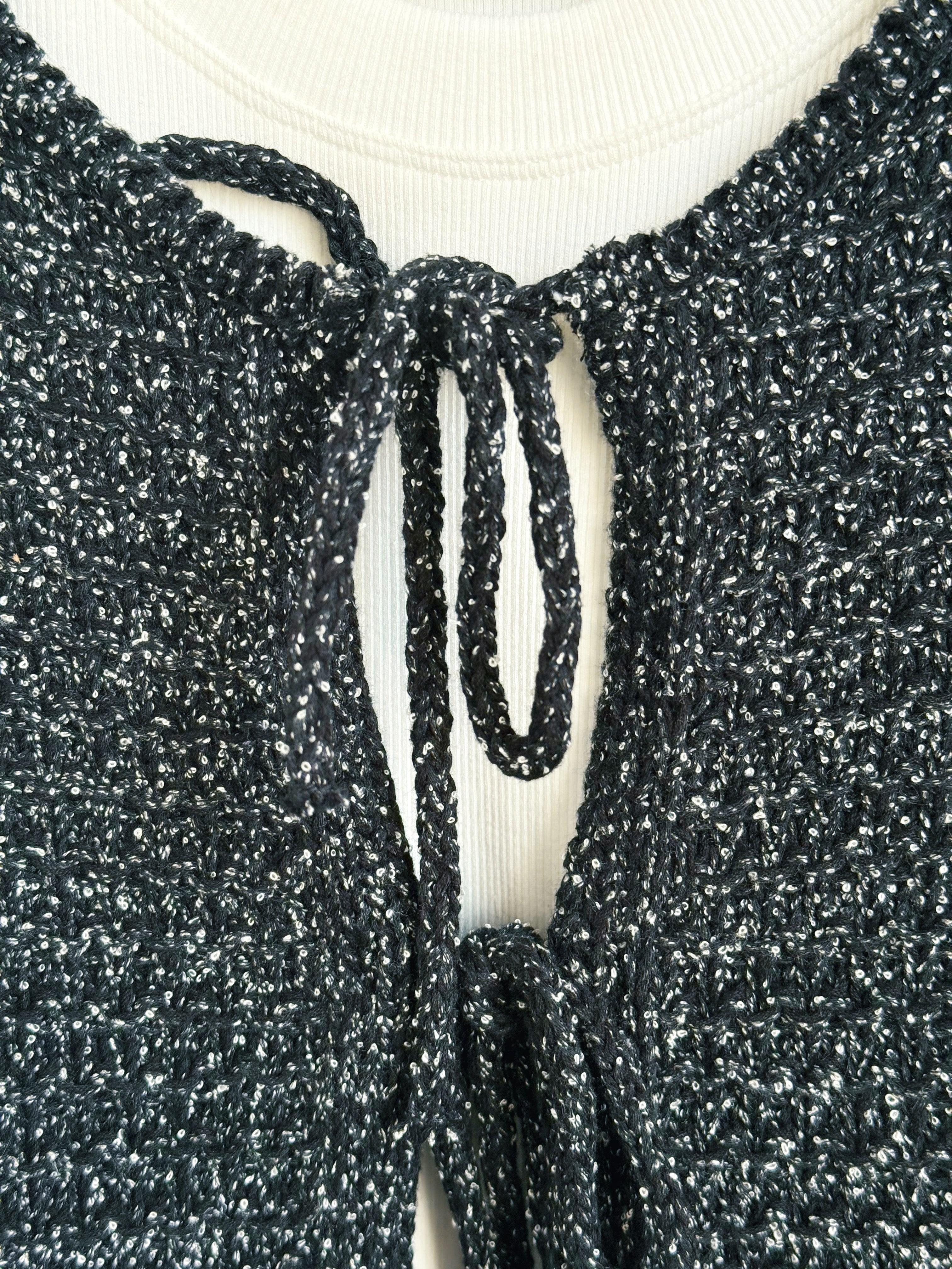 Brooks Sweater Vest - GREY - willows clothing TANK