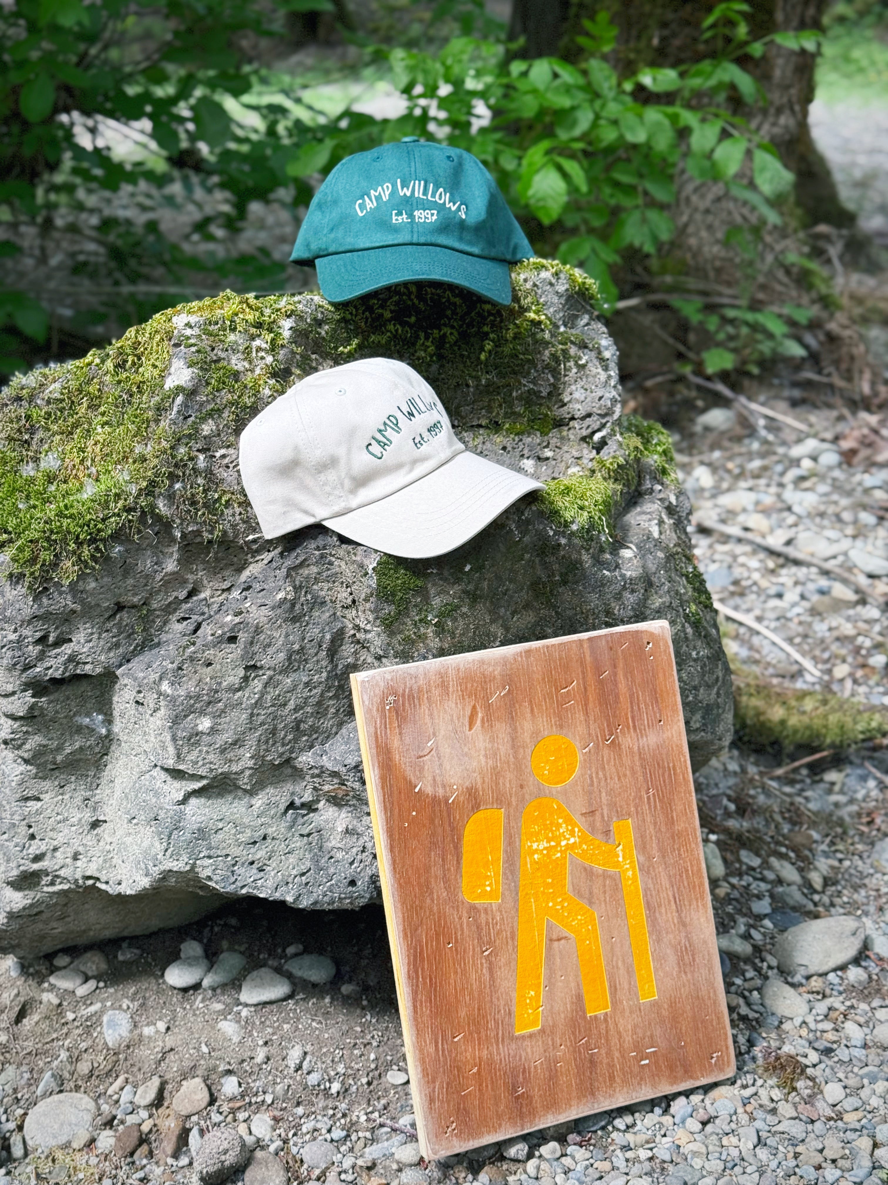 Camp Willows Hat - GREEN - willows clothing HAT