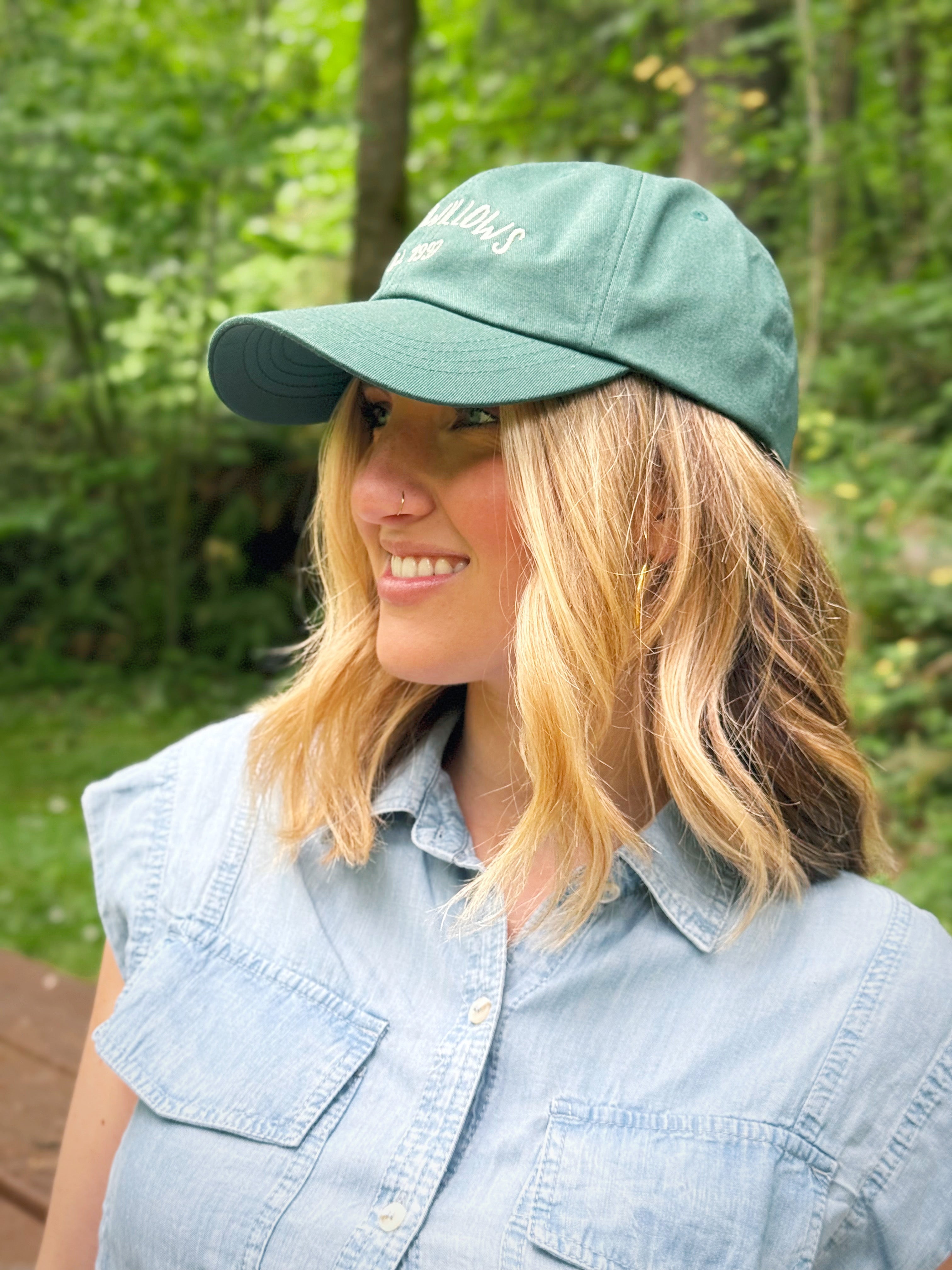 Camp Willows Hat - GREEN - willows clothing HAT