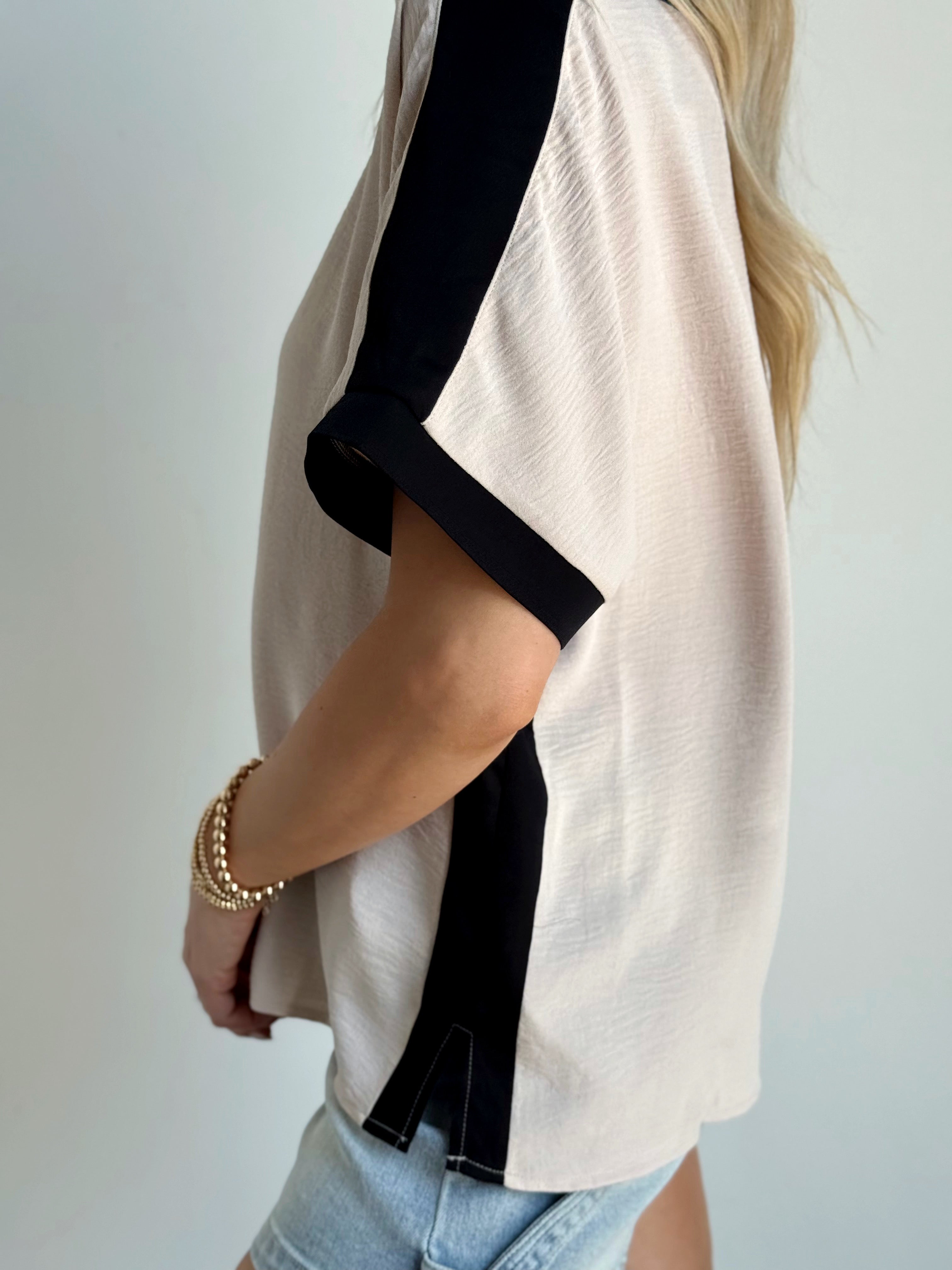 Capri Tee - OATMEAL - willows clothing S/S SHIRT