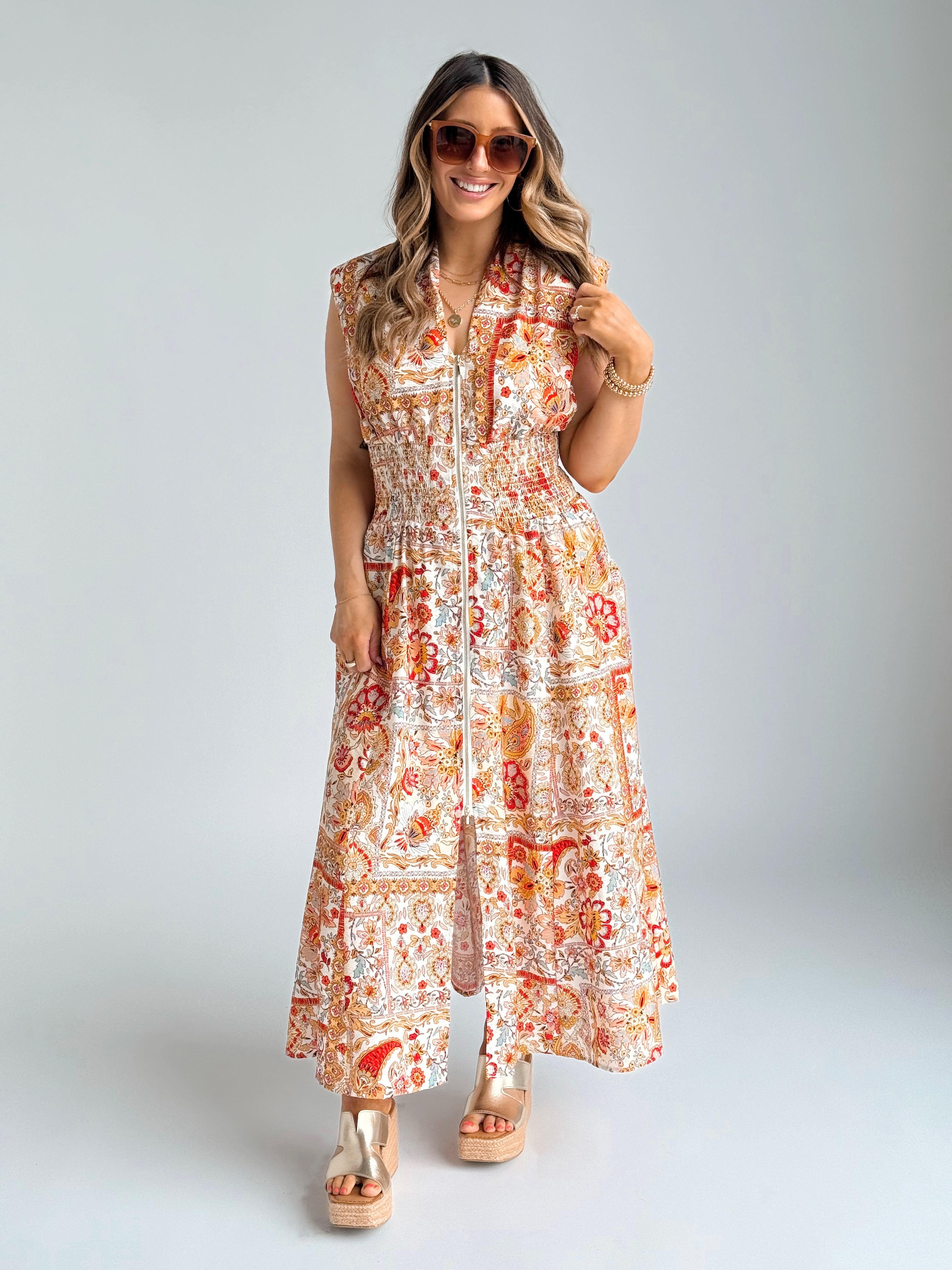 Cassia Dress - CREAM - willows clothing MIDI DRESS