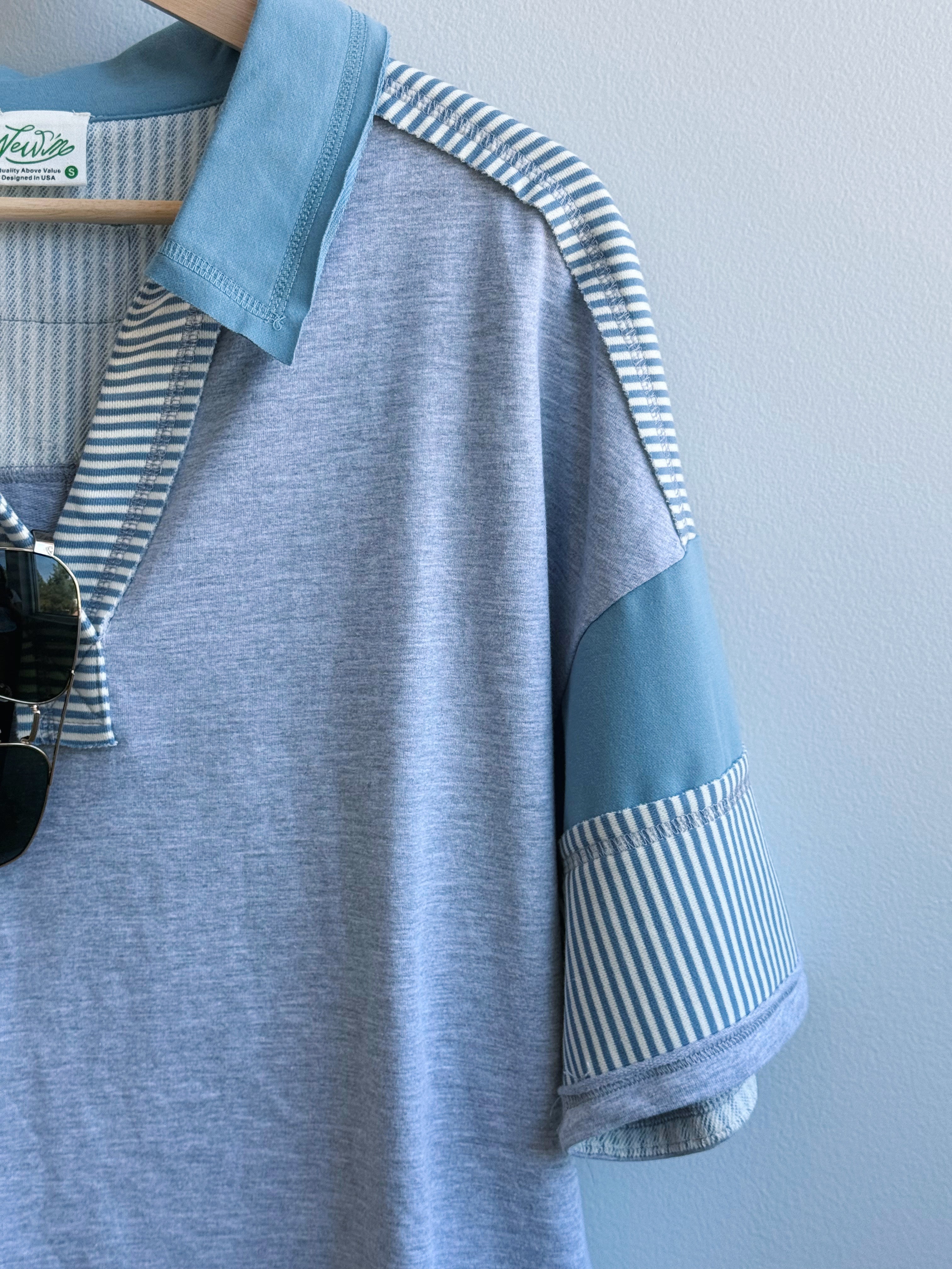 Catching Some Rays Tee - HEATHER GRAY - willows clothing S/S SHIRT