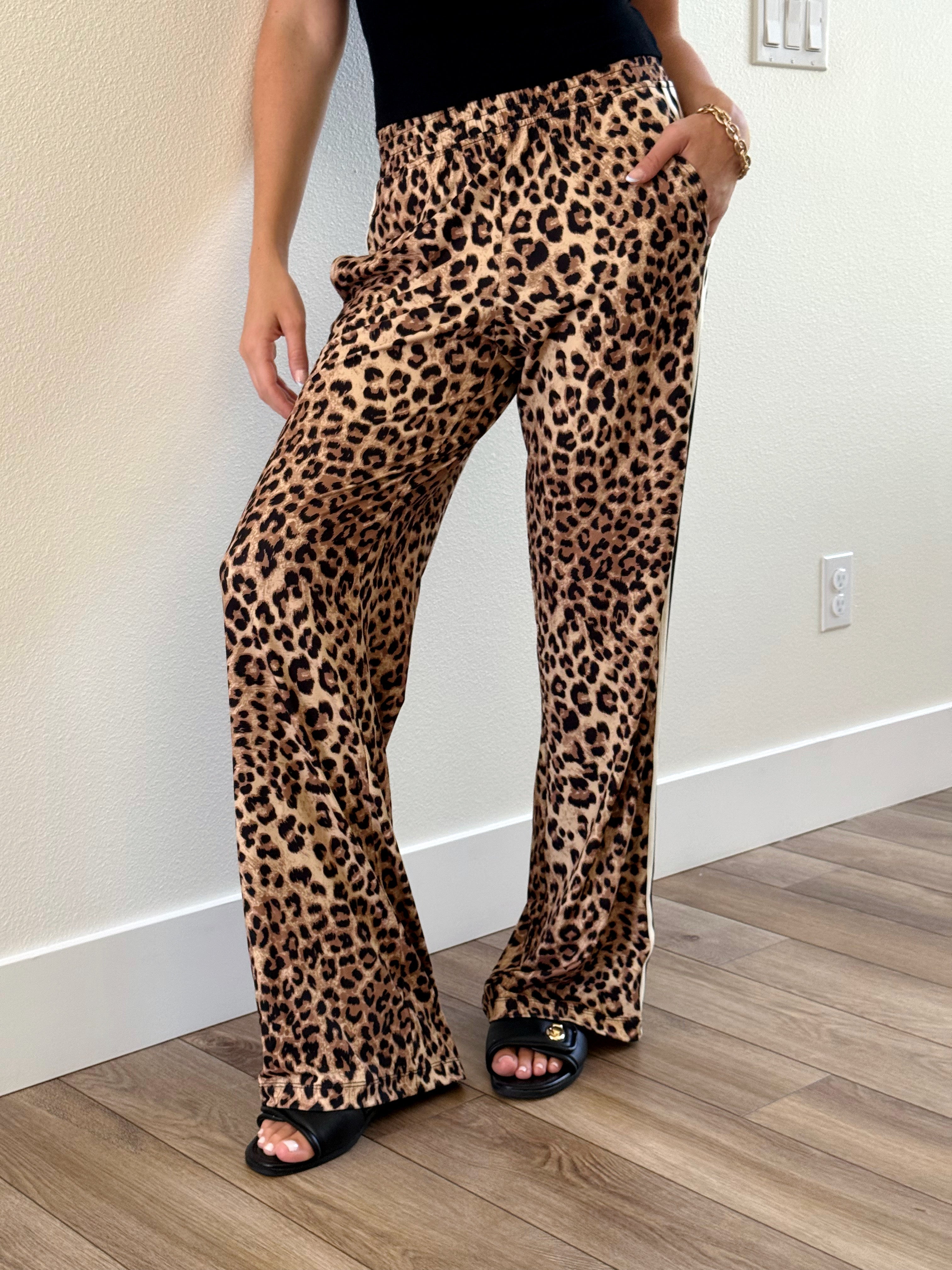 Catwalk Pants - BROWN/BLACK - willows clothing PANTS