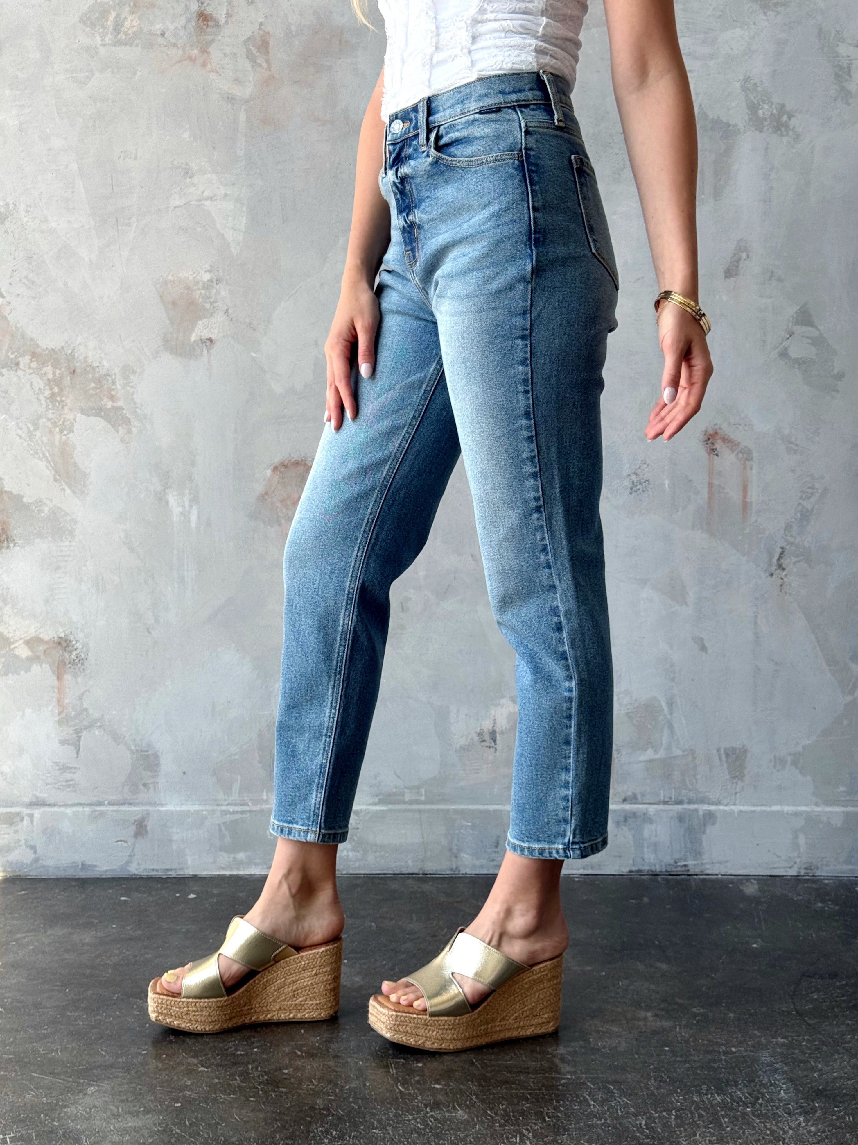 [CELLO] Anisa Jean - MEDIUM - willows clothing CROP JEAN