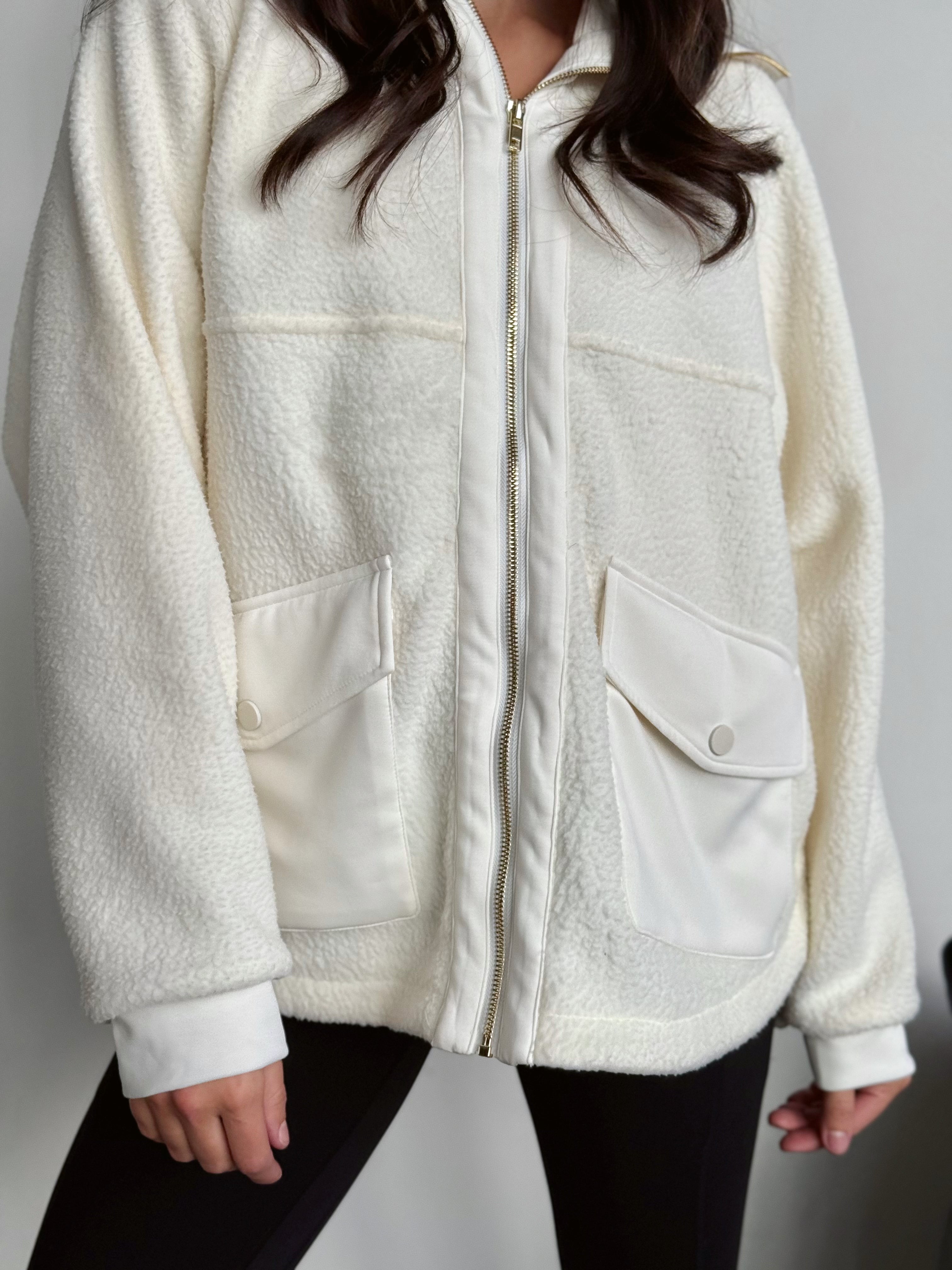 Chalet Jacket - IVORY - willows clothing JACKET