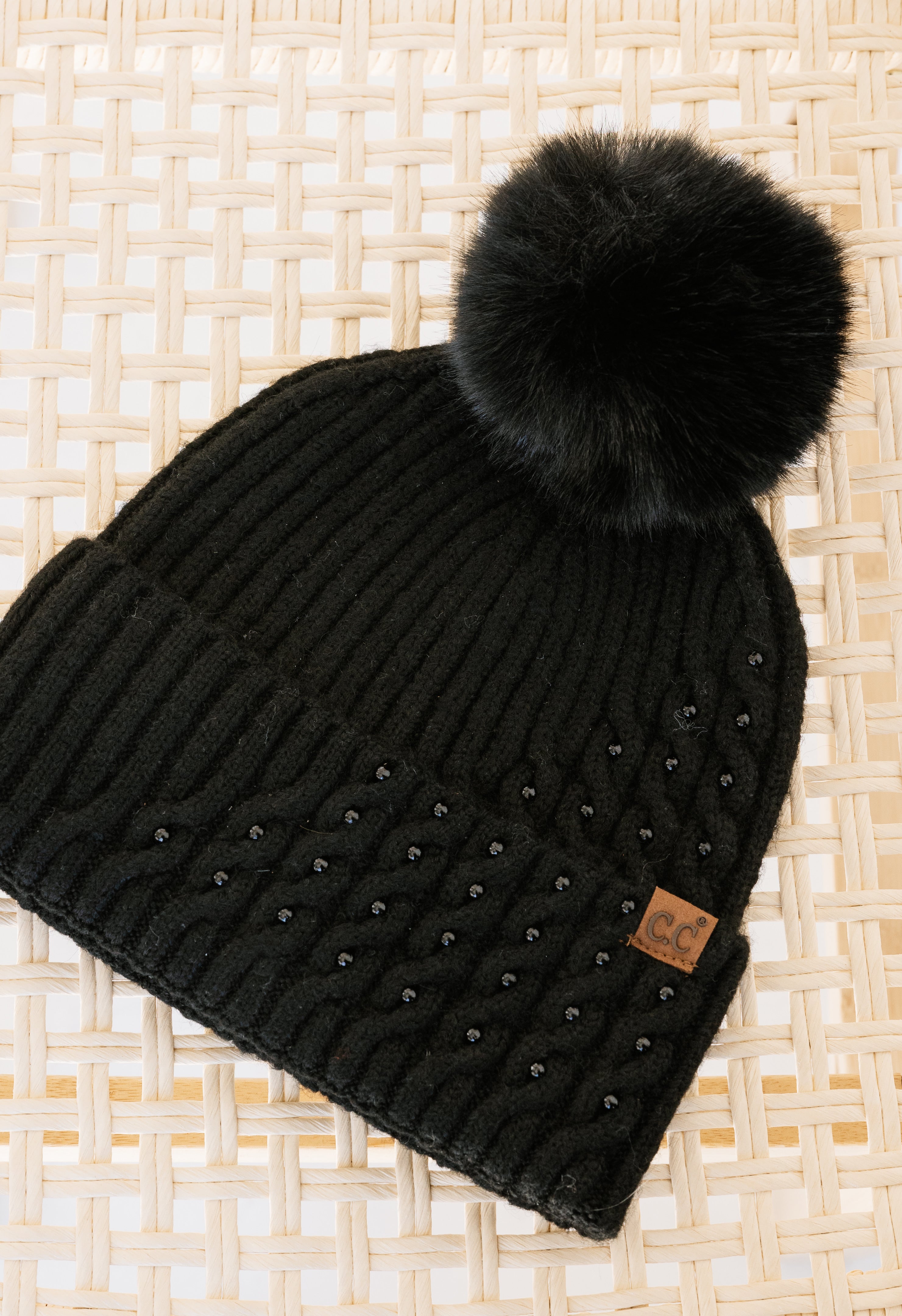 Charmed Beanie - BLACK - willows clothing HAT