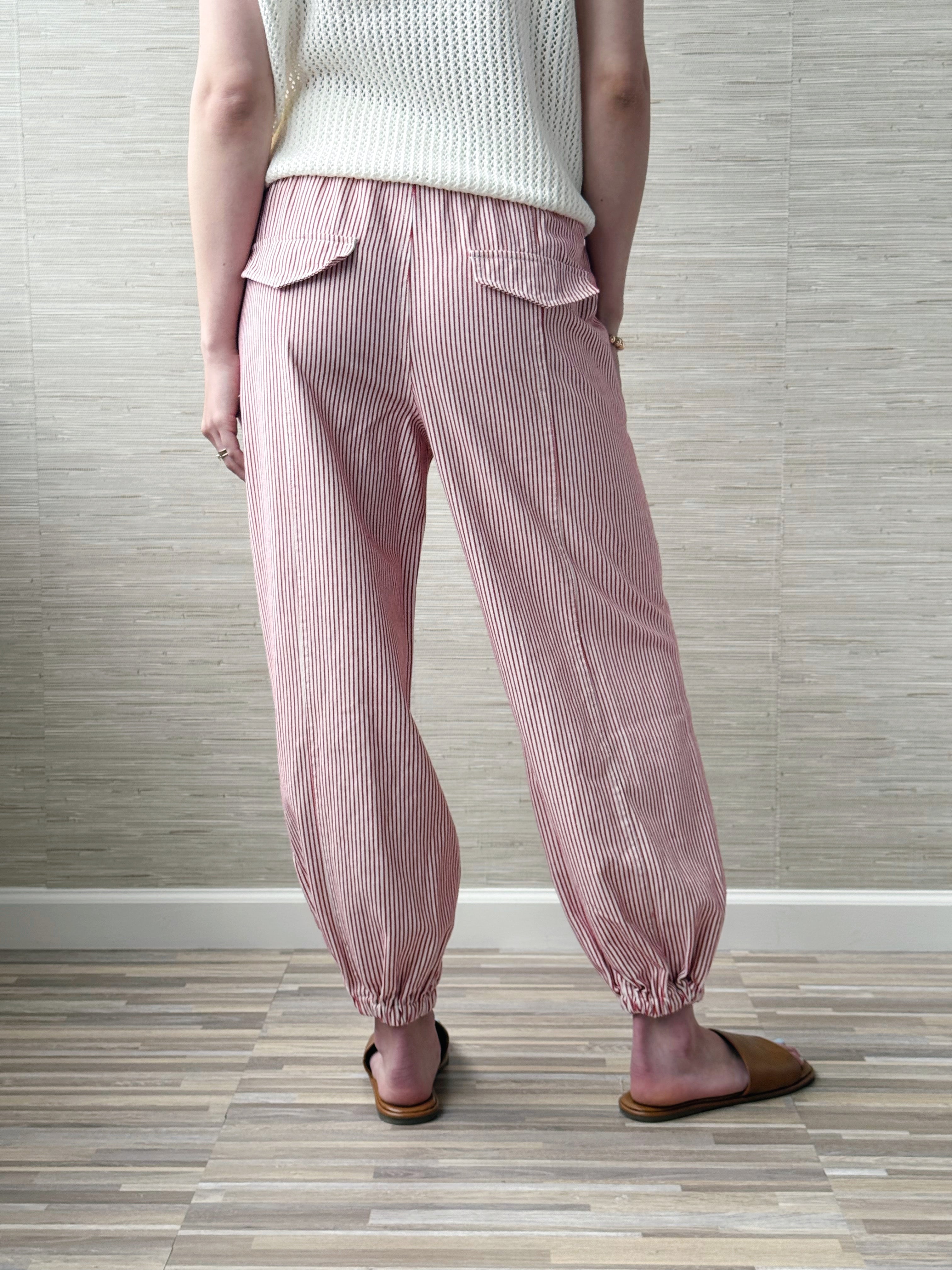 Coney Island Pants - RED - willows clothing PANTS