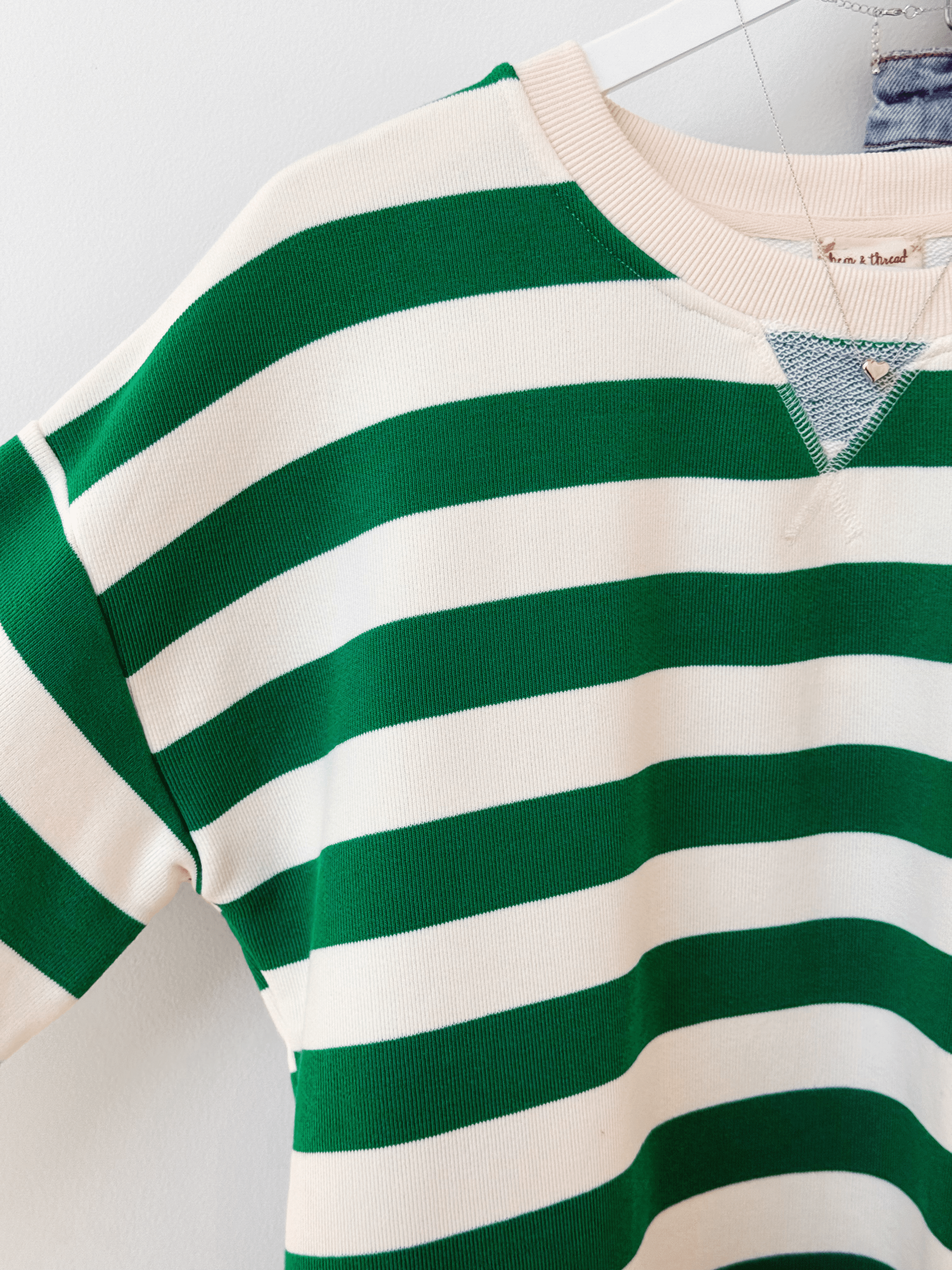 Connor Sweatshirt - KELLY GREEN - willows clothing SWEATSHIRT