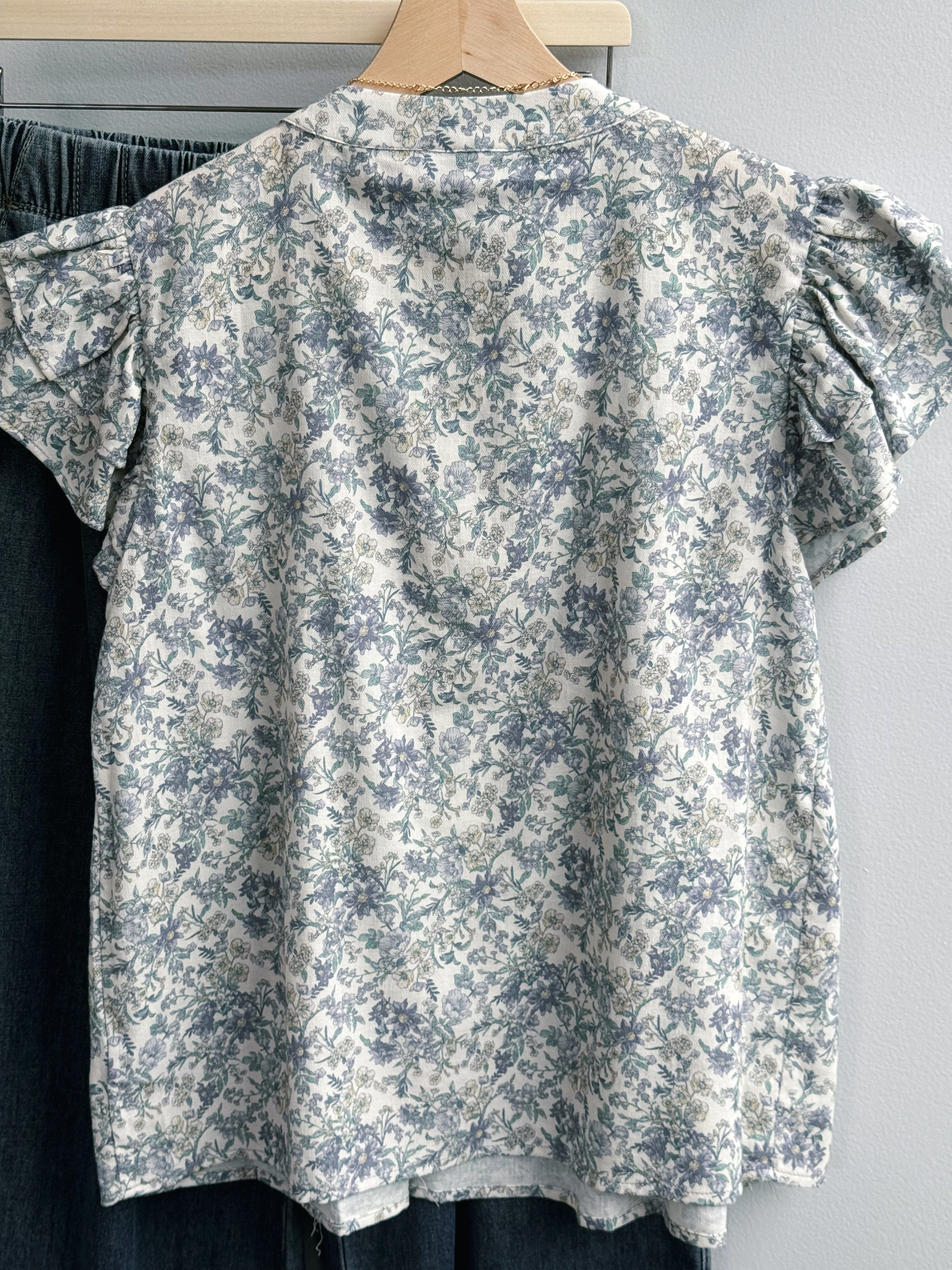 Davina Blouse - LAVENDER HAZE - willows clothing BLOUSE