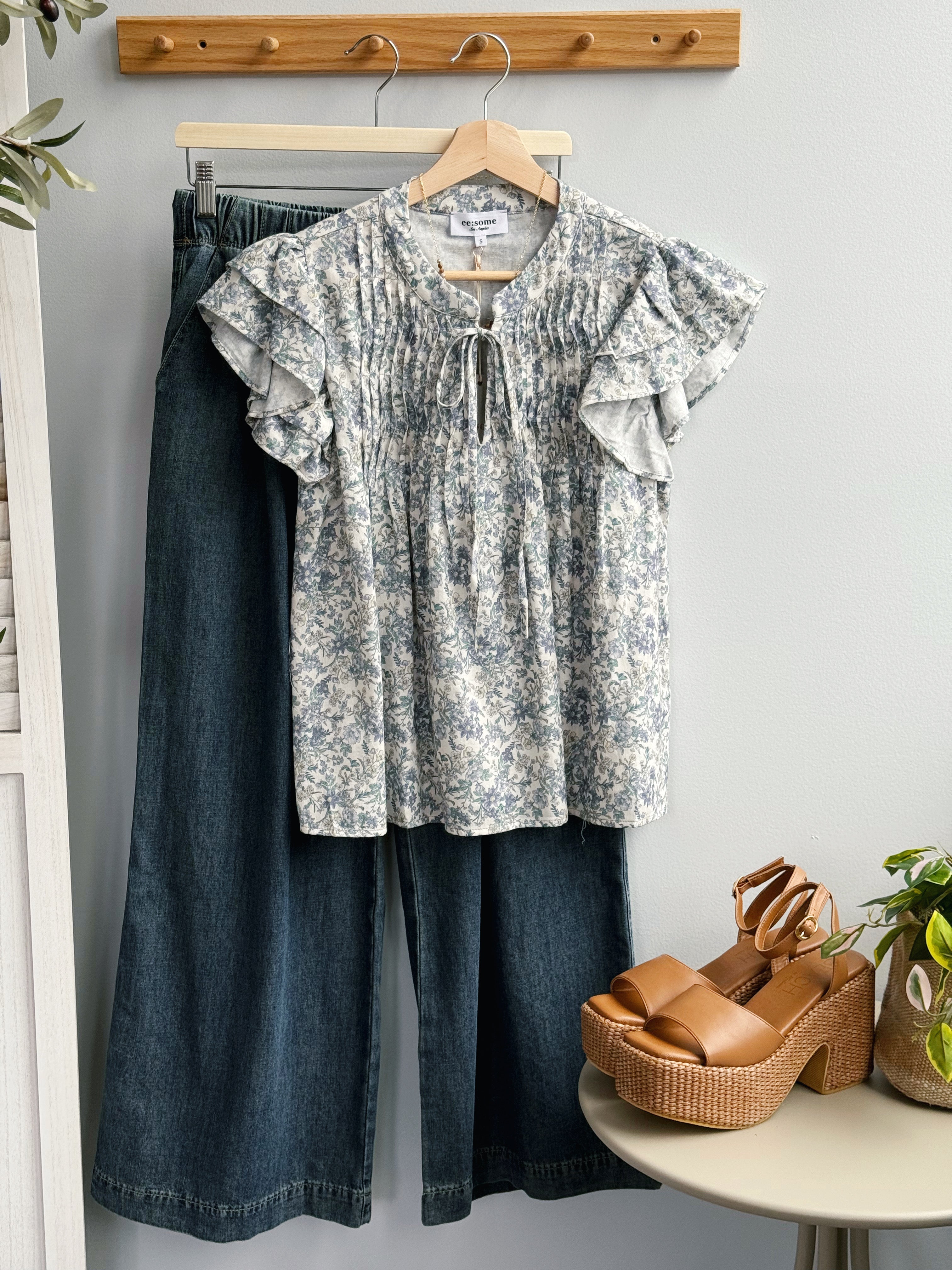 Davina Blouse - LAVENDER HAZE - willows clothing BLOUSE