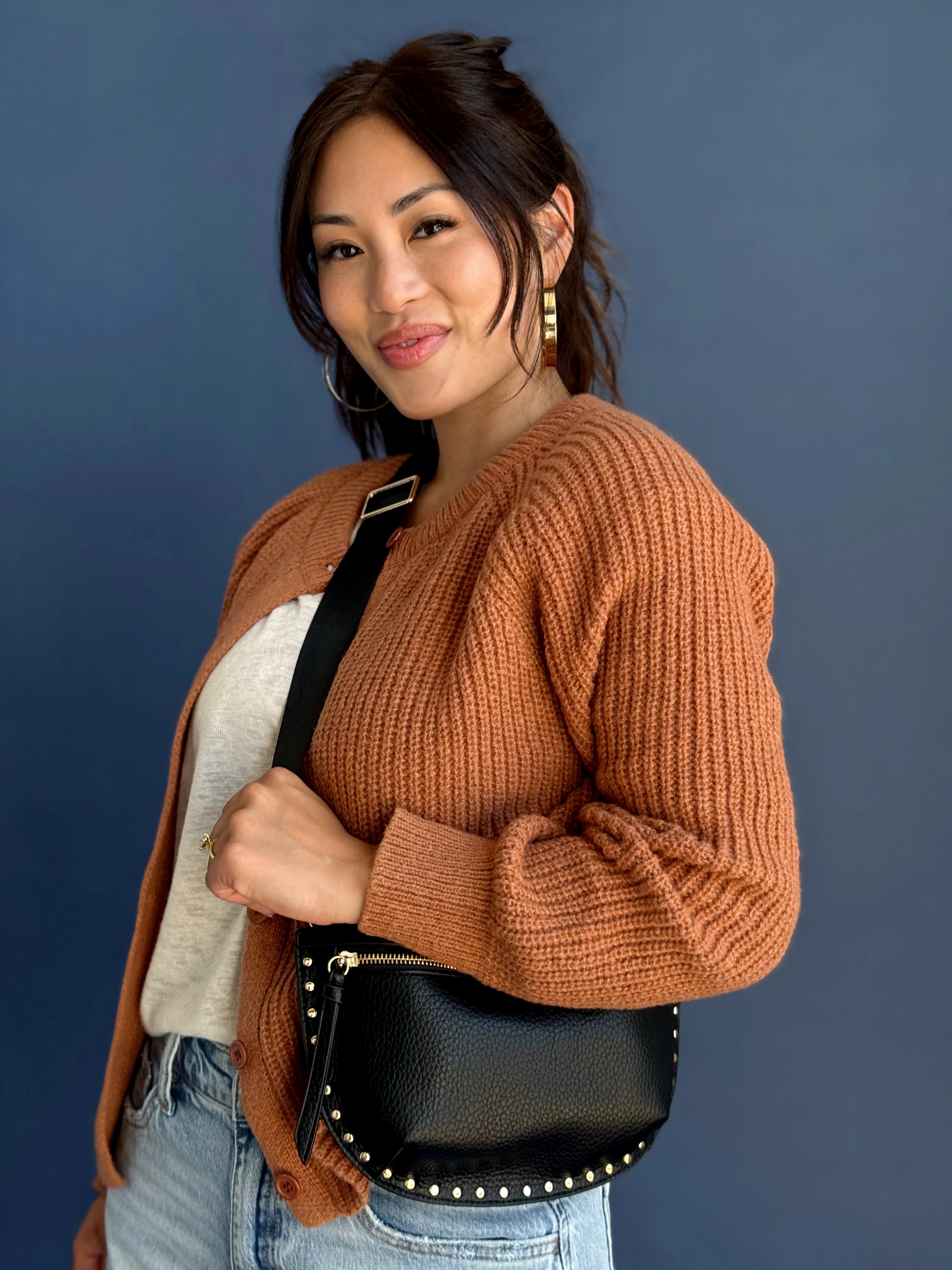 Delancey Crossbody - BLACK - willows clothing FANNY PACK