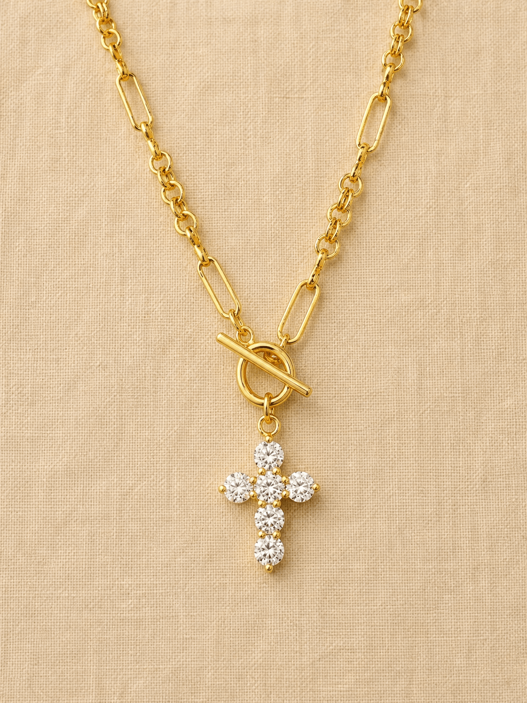 Devotion Necklace - GOLD - willows clothing NECKLACE