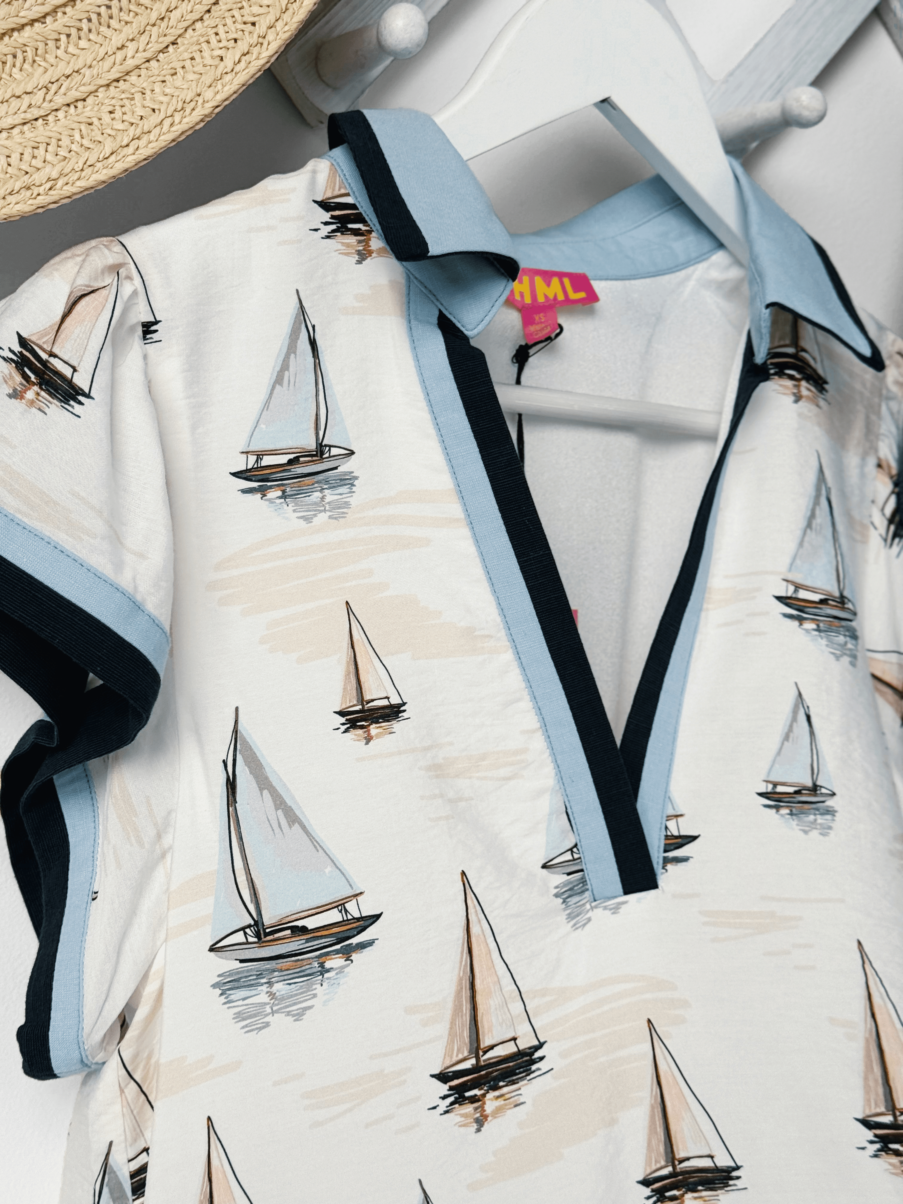 Dockside Mini Dress - CREAM - willows clothing SHORT DRESS