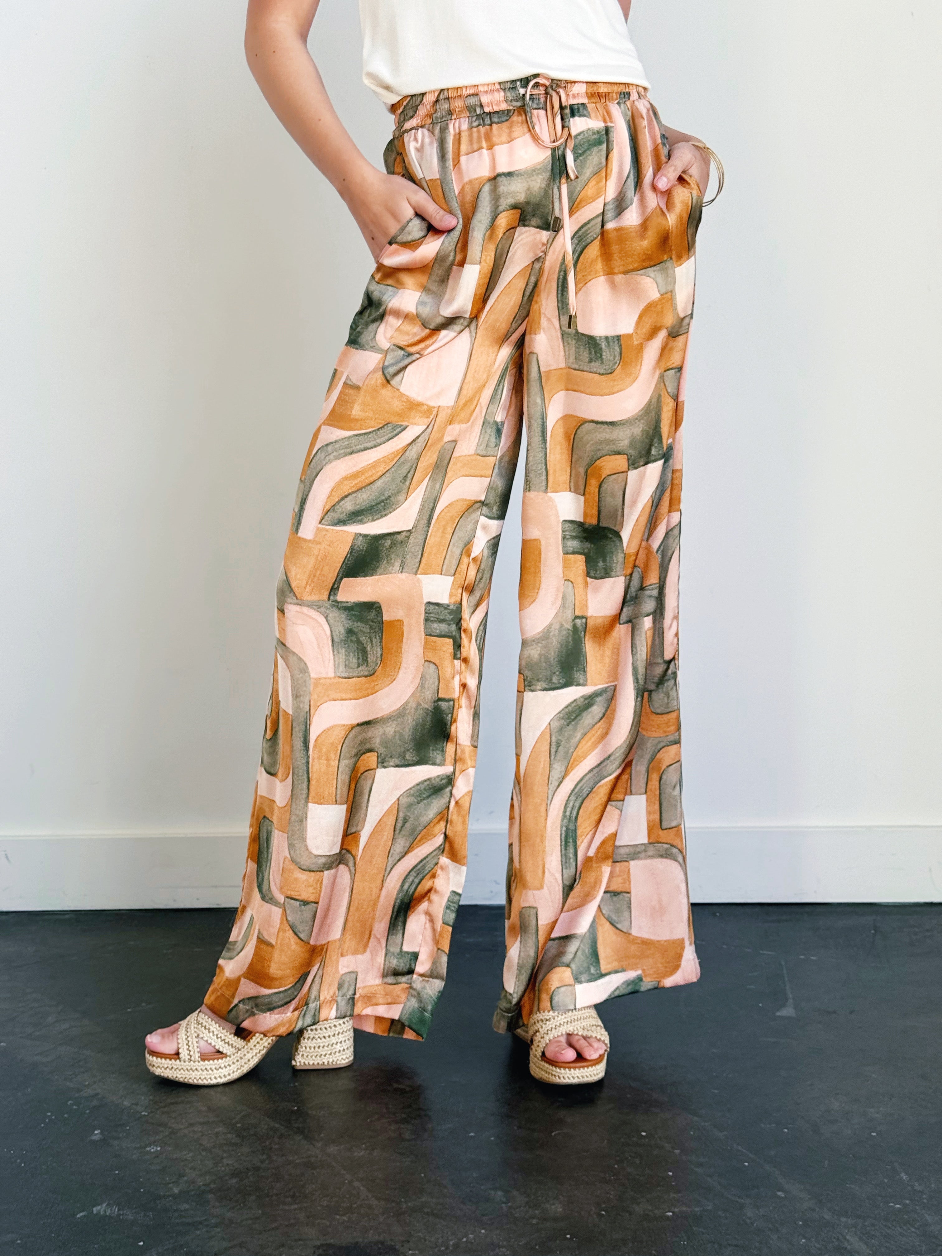 Dolce Vita Pants - BLUSHED STONE - willows clothing PANTS