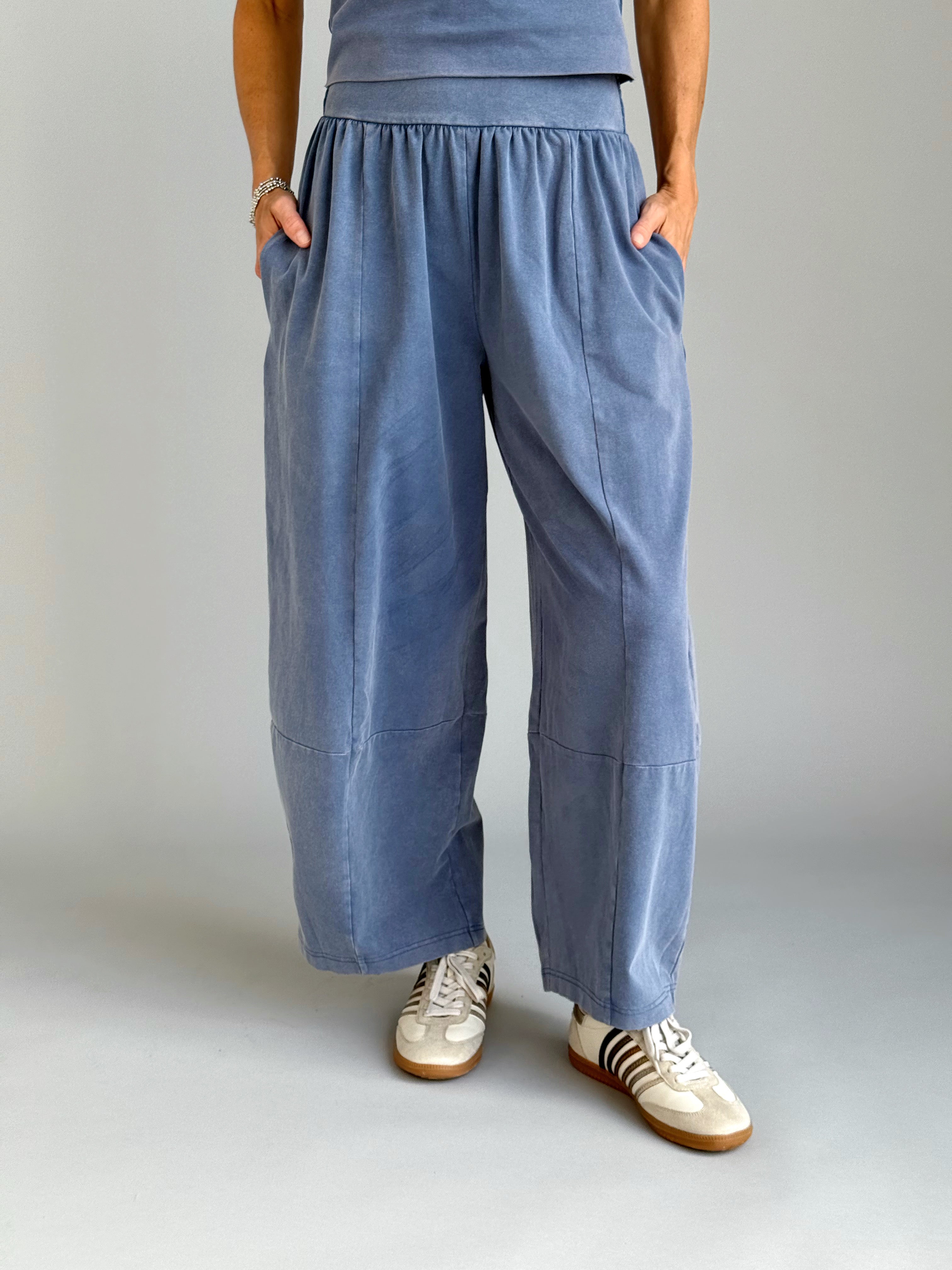 Eleni Sweatpants - DENIM - willows clothing Sweatpants