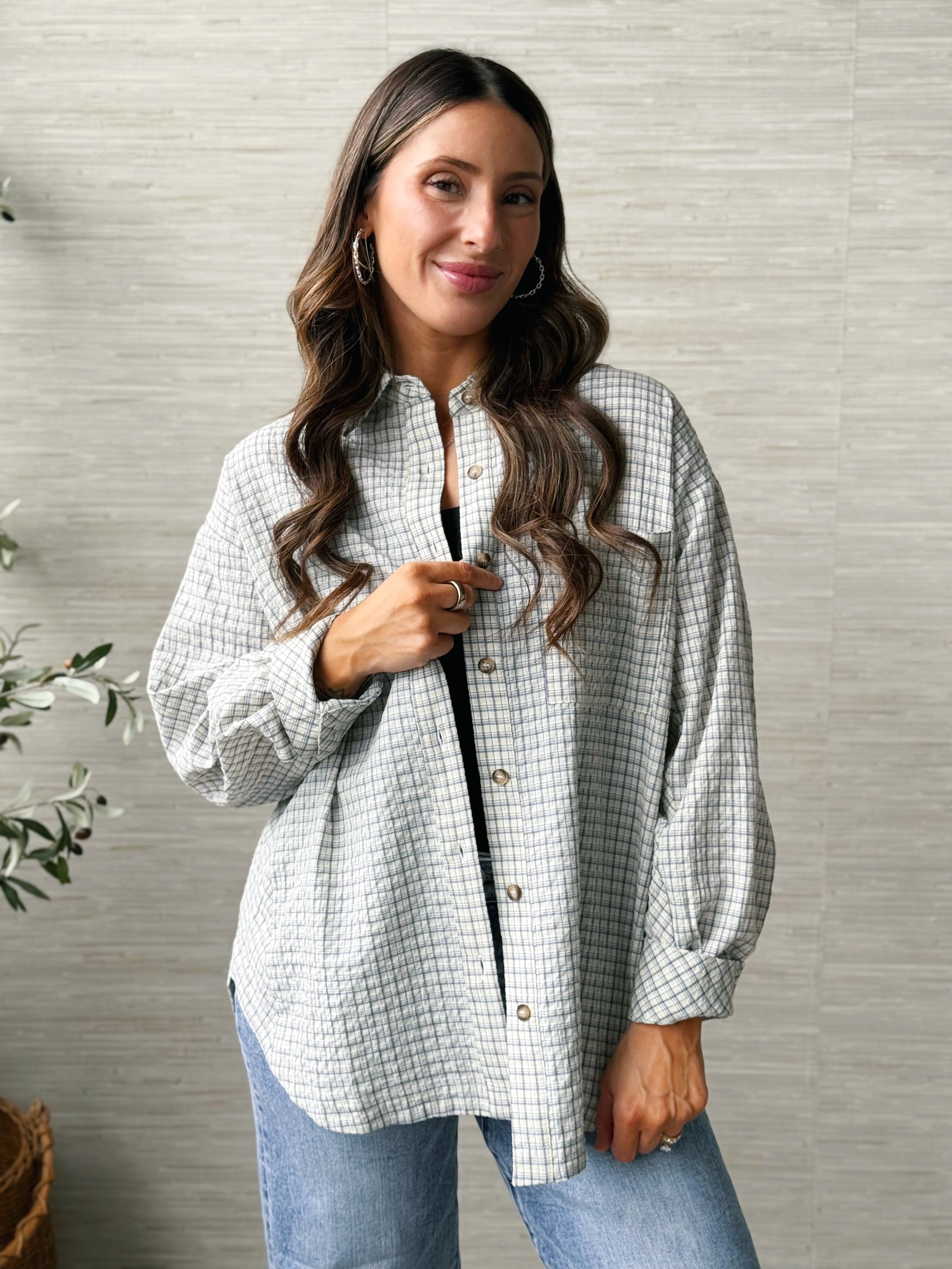 Elias Shirt - YELLOW/BLUE - willows clothing L/S SHIRT