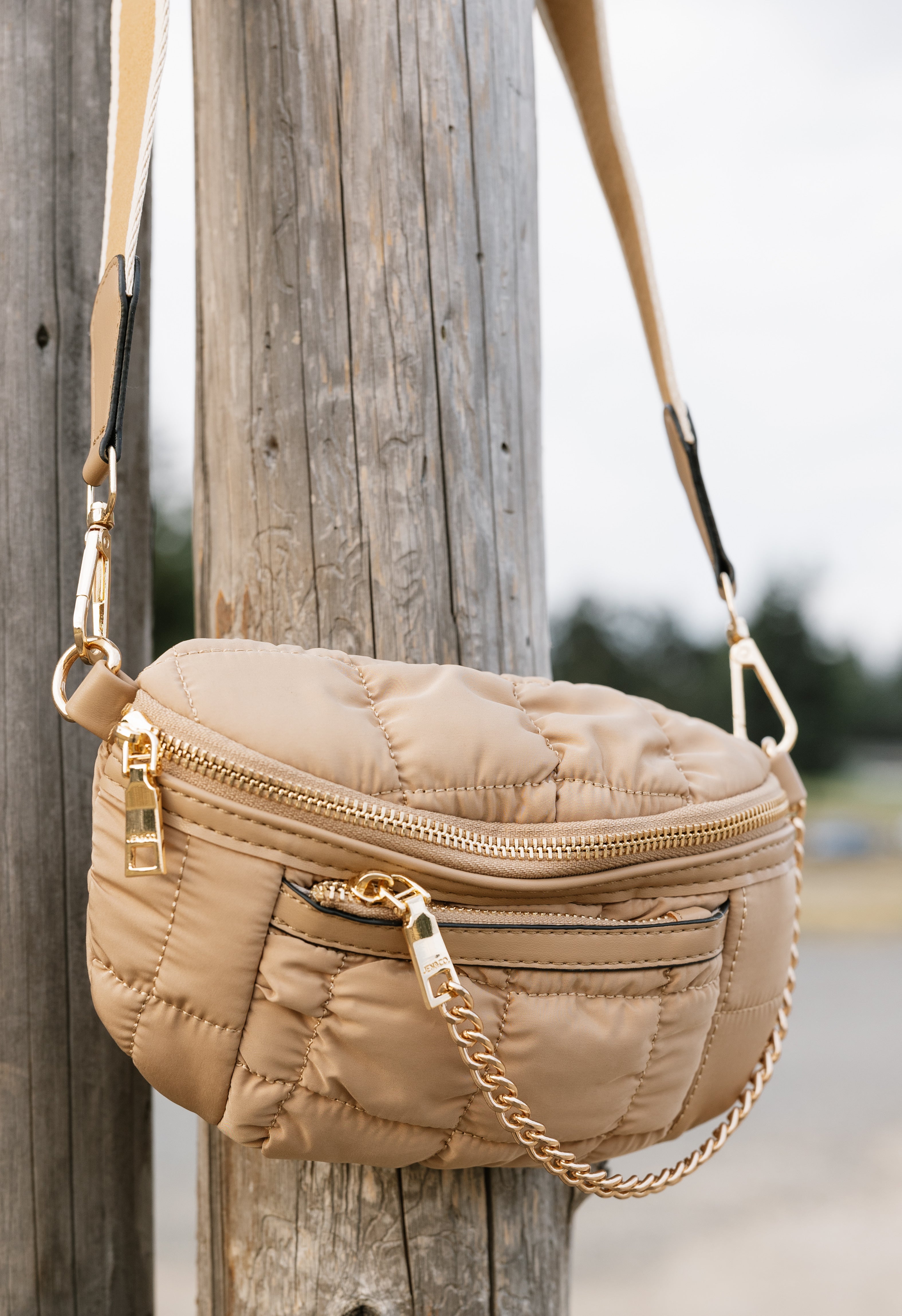 Elvia Crossbody - TAUPE - willows clothing Crossbody